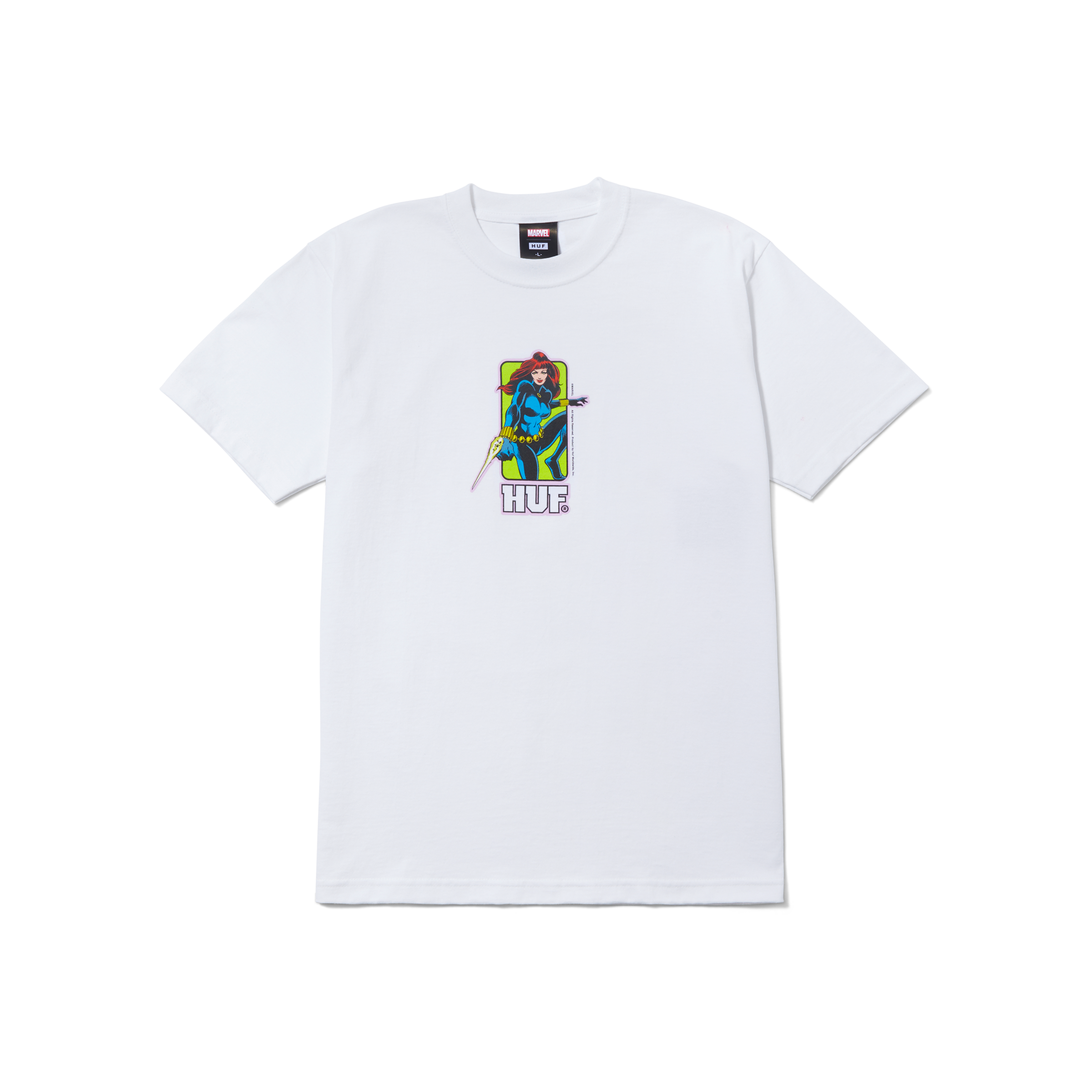 HUF x Avengers Black Widow T Shirt HUF Worldwide