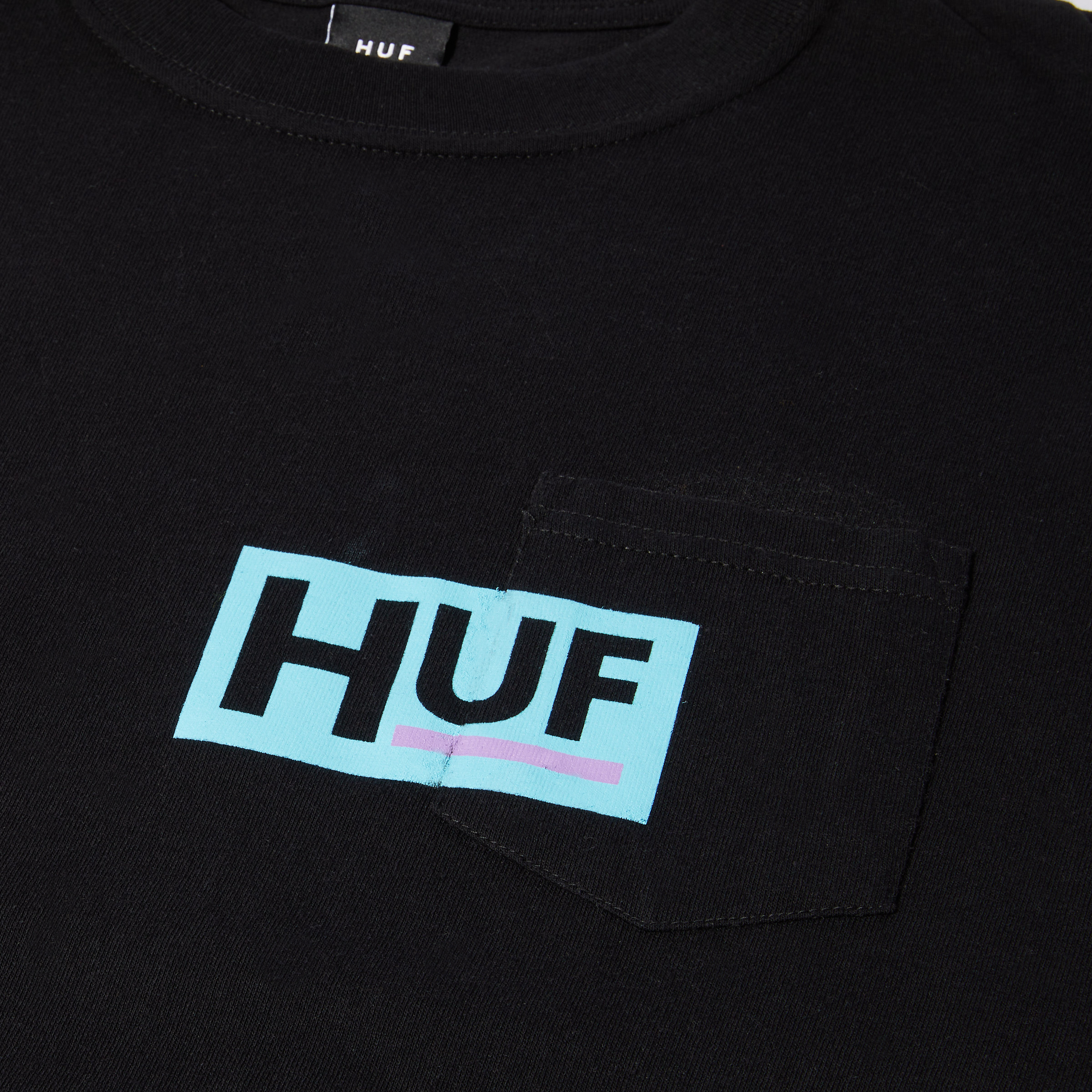 Busy Long Sleeve T-Shirt Pocket T-Shirt – HUF Worldwide