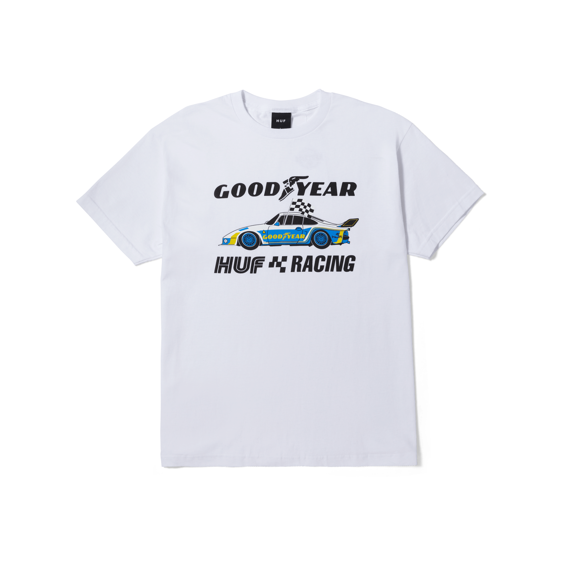 HUF x Goodyear Checkered Flag T-Shirt – HUF Worldwide