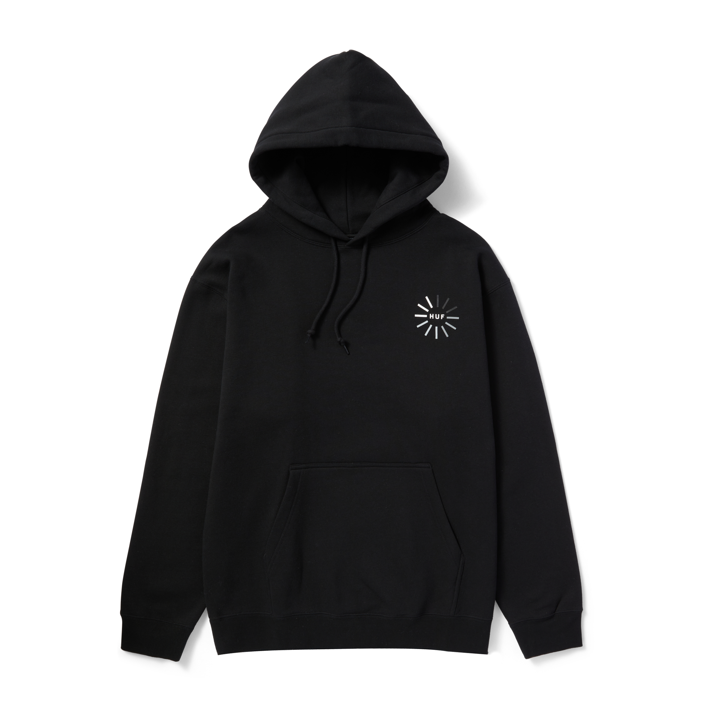 Huf flags black sales hoodie