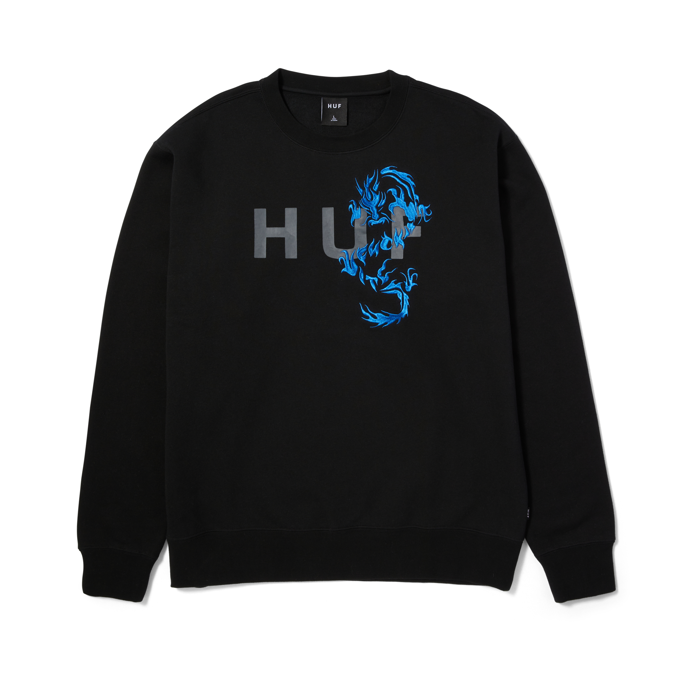 Dragon Crewneck Sweatshirt HUF Worldwide