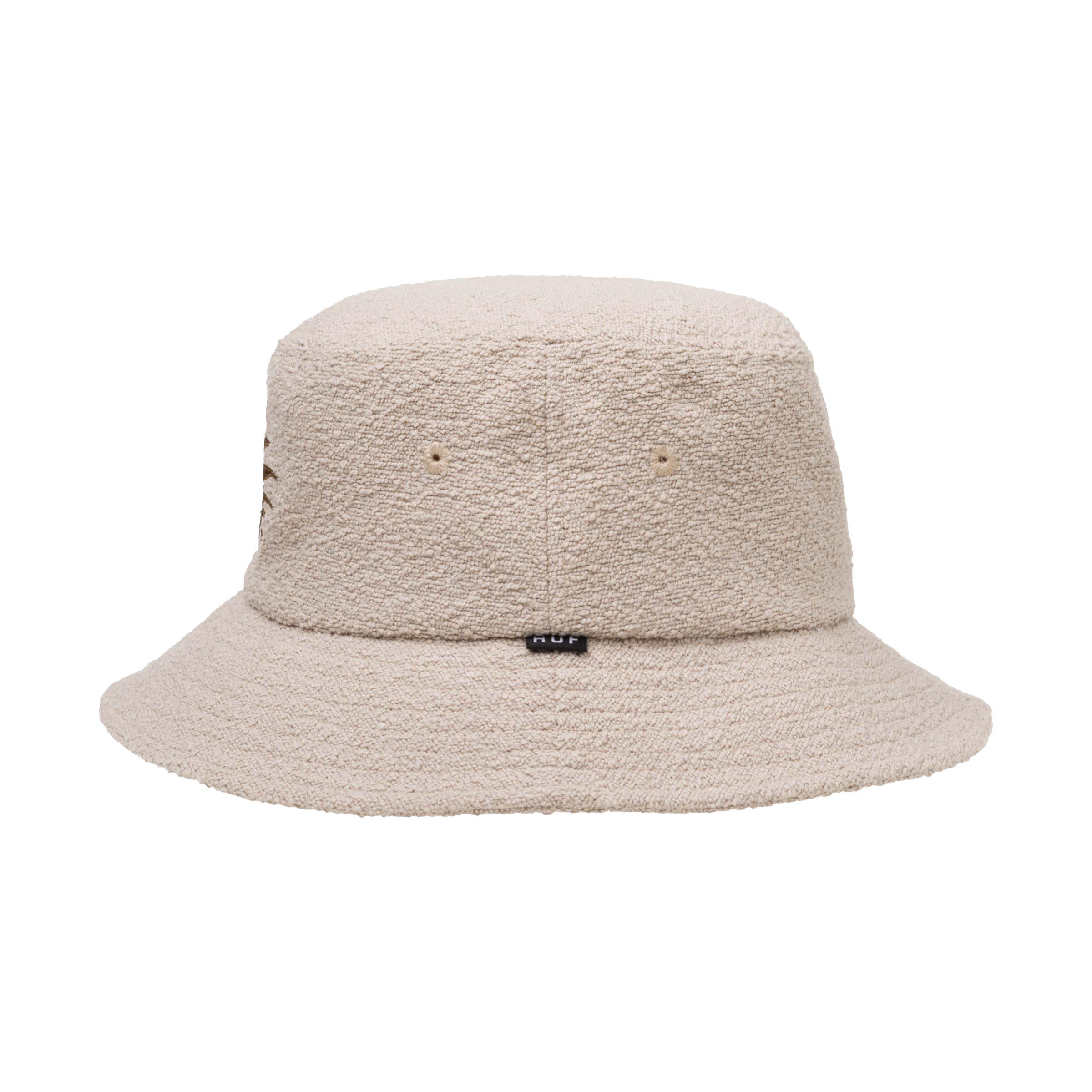 Huf Fire Bucket Hat in Oatmeal - Size S/M