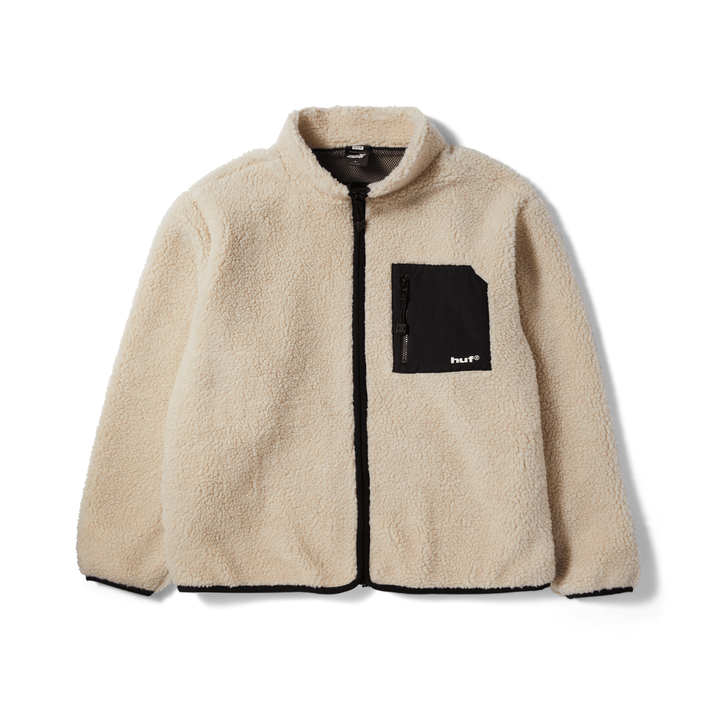 HUF x Gundam Zero-one Sherpa Jacket