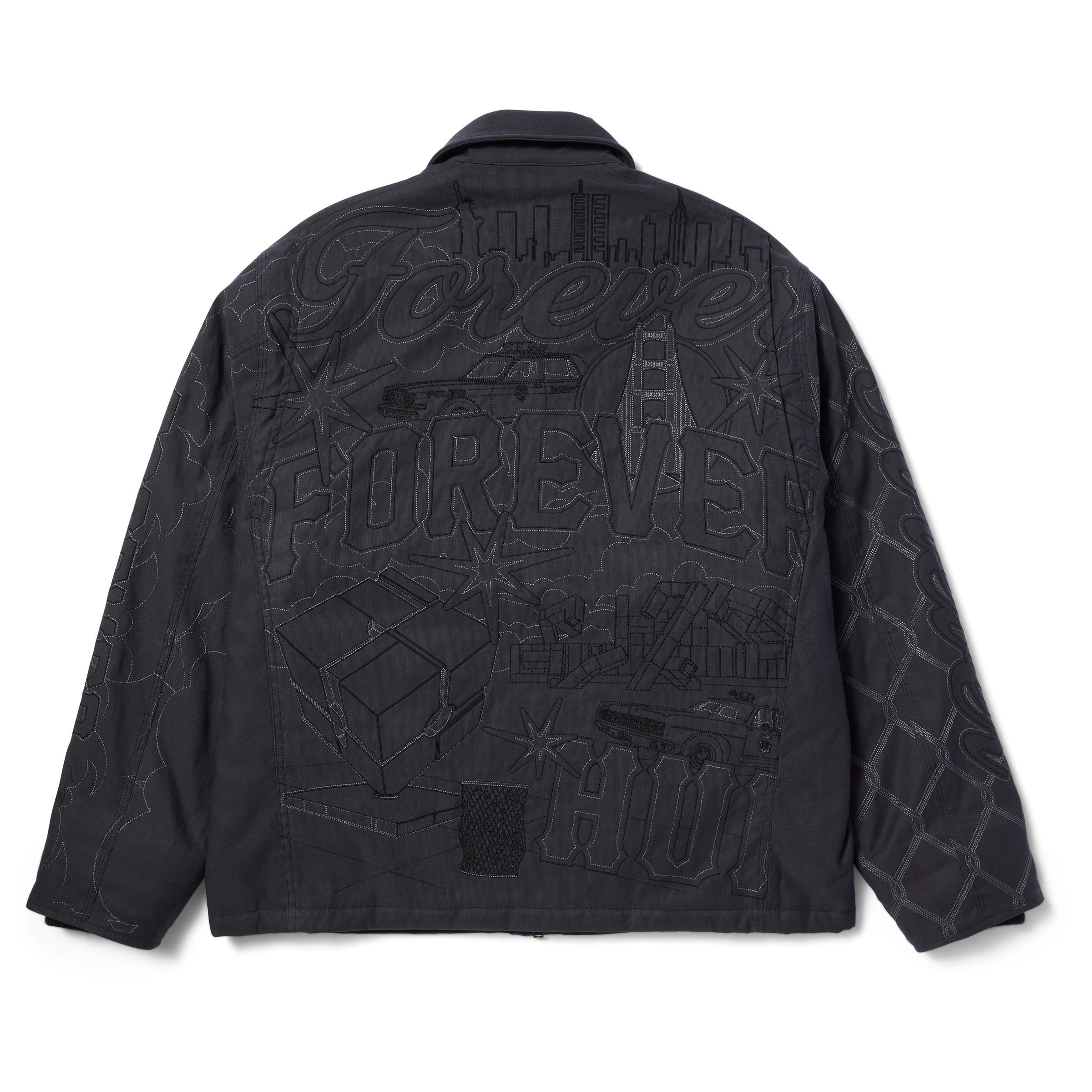HUF 20th Embroidered Bomber Jacket