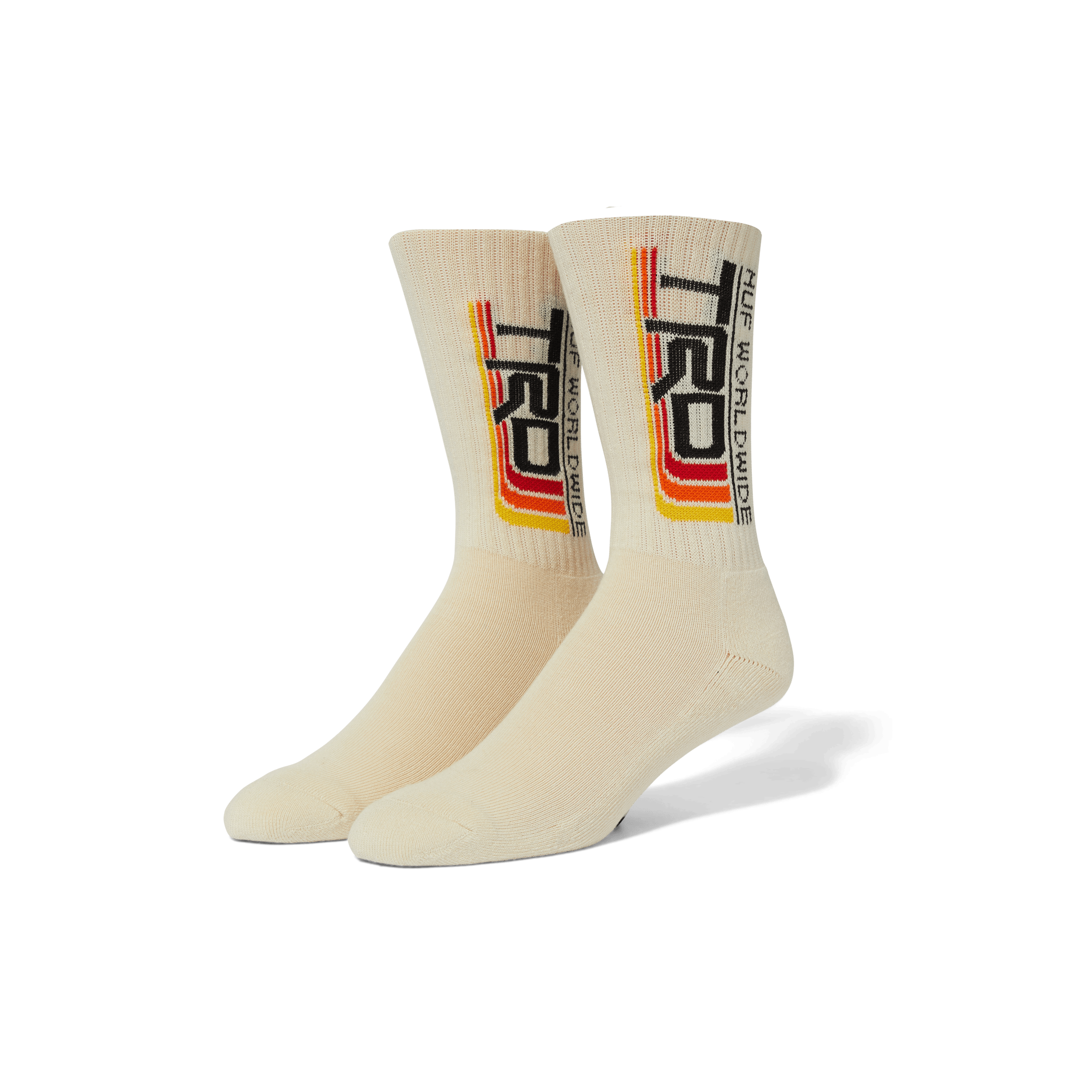 HUF X Toyota TRD Logo Crew Sock HUF Worldwide huf-x-toyota-trd-logo-crew-sock-huf-worldwide