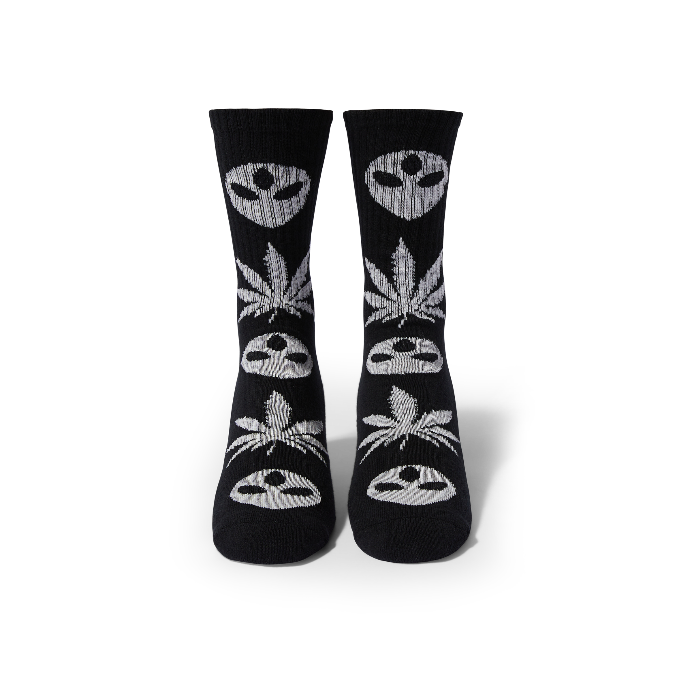 HUF Glow In The Dark Crew Sock, $14, .com