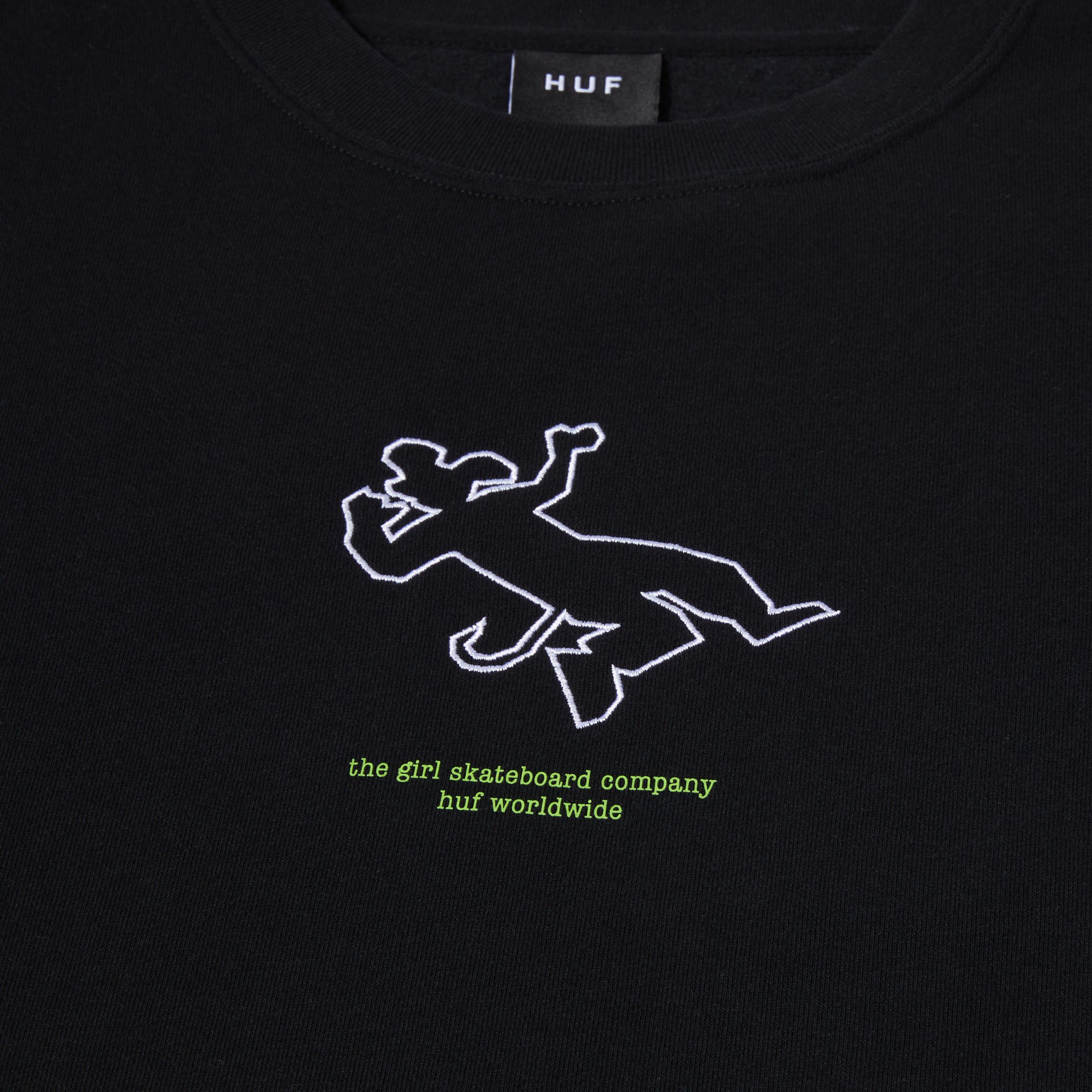 HUF X Crailtap Outline Crewneck Sweatshirt - | Huf – HUF Worldwide