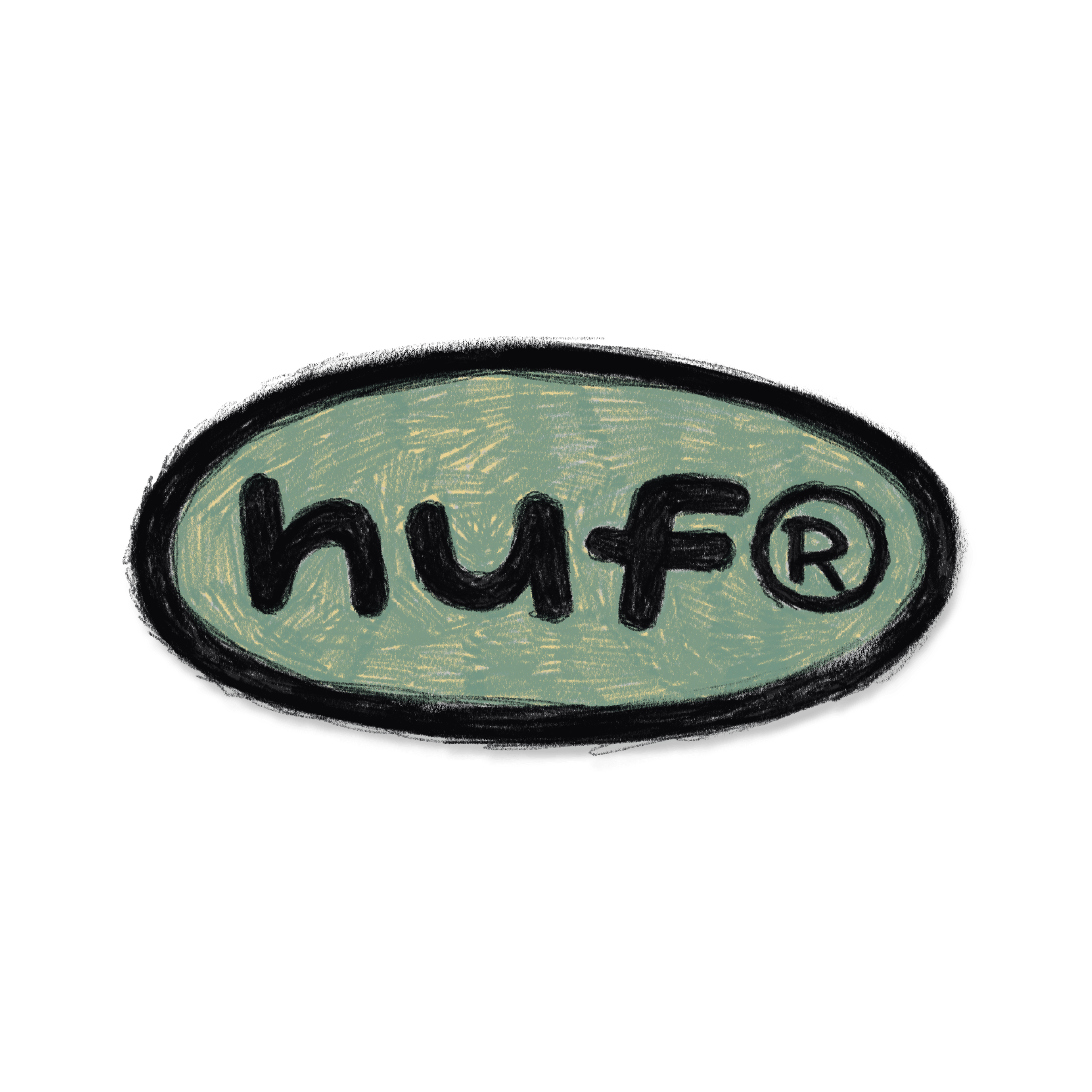 Hard Links Sticker  HUF – HUF WORLDWIDE UK