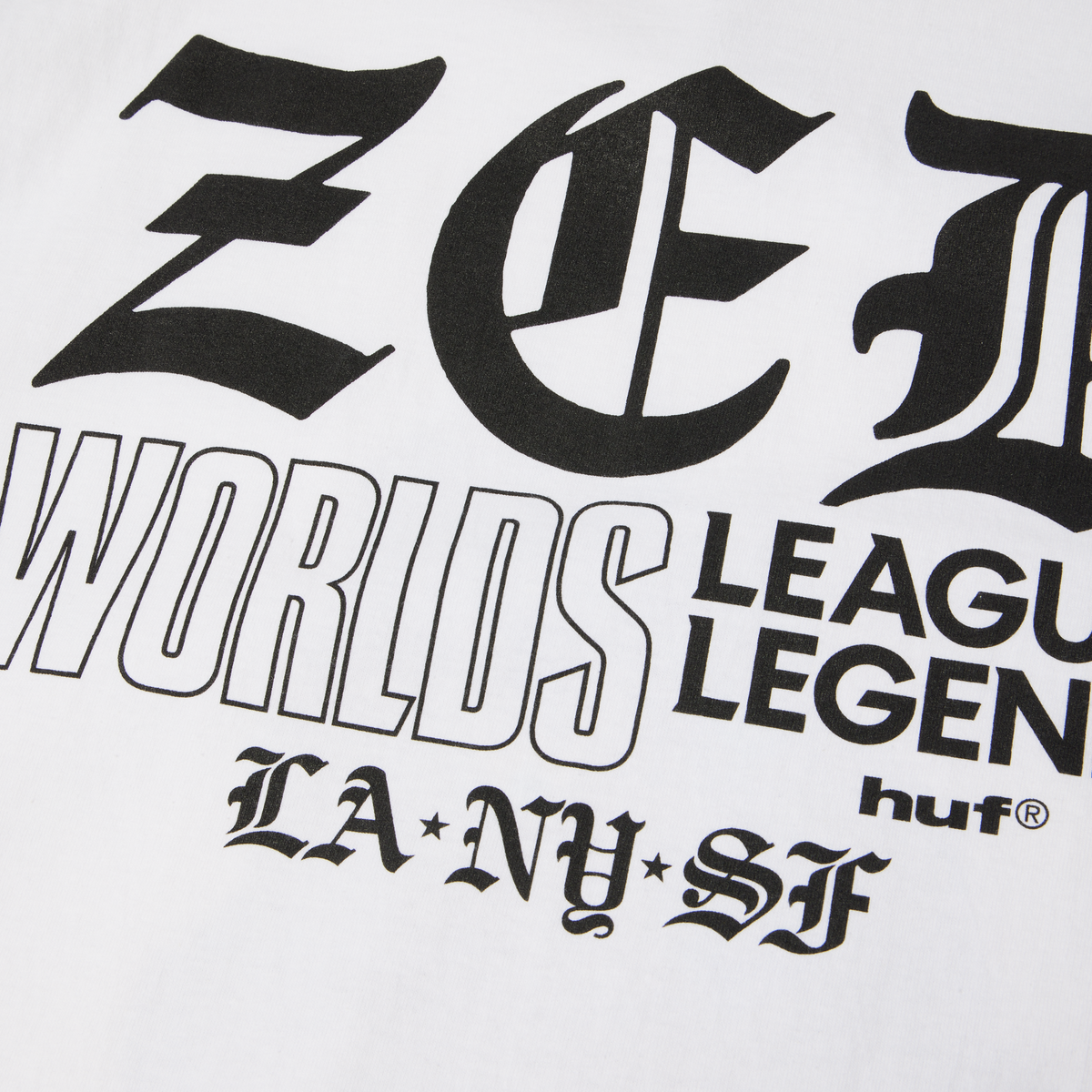 huf x Riot Games 2016 Worlds Zed Skin T-Shirt