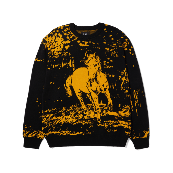 #5 Horse Crewneck Sweater
