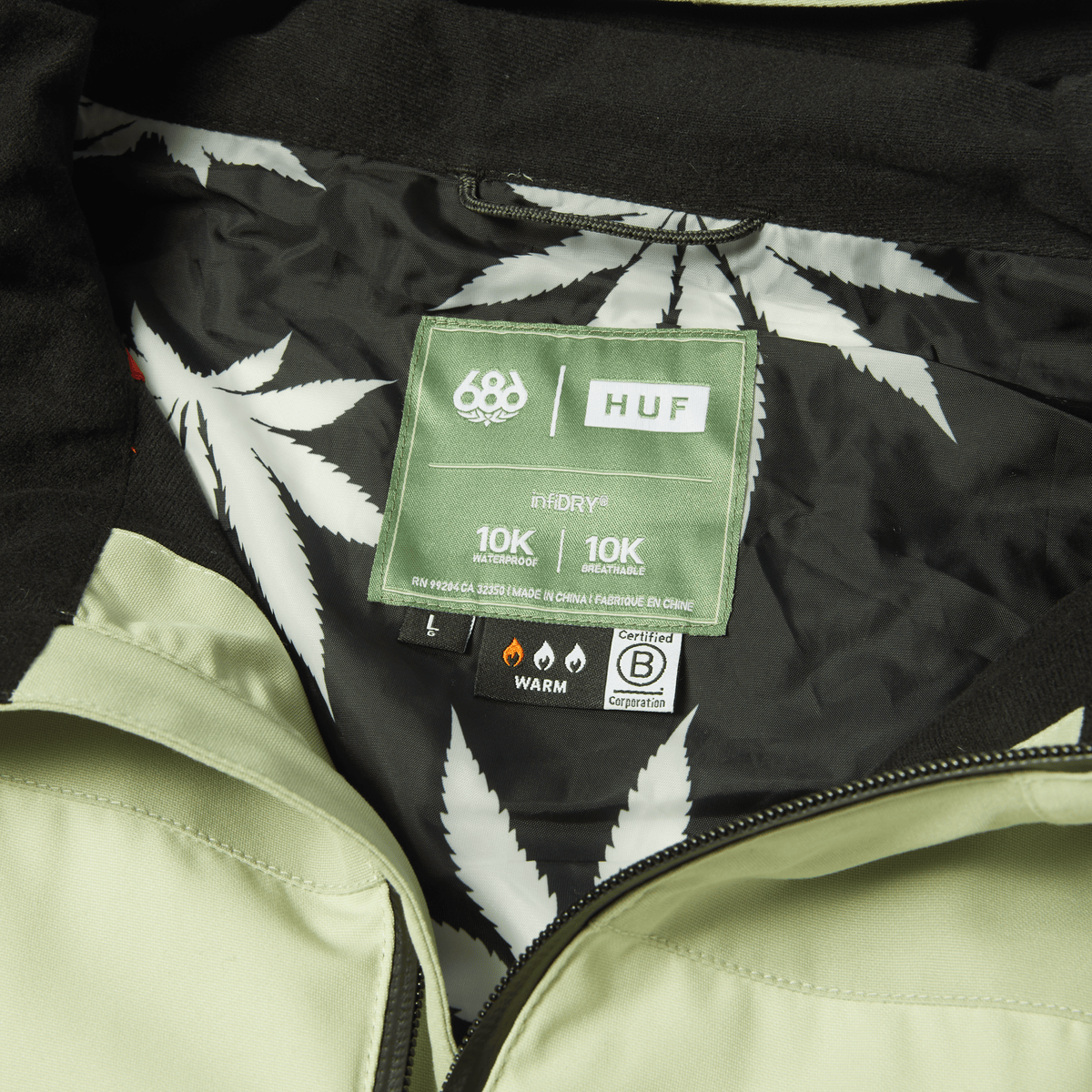 HUF x 686 Double H Shell Jacket – HUF Worldwide