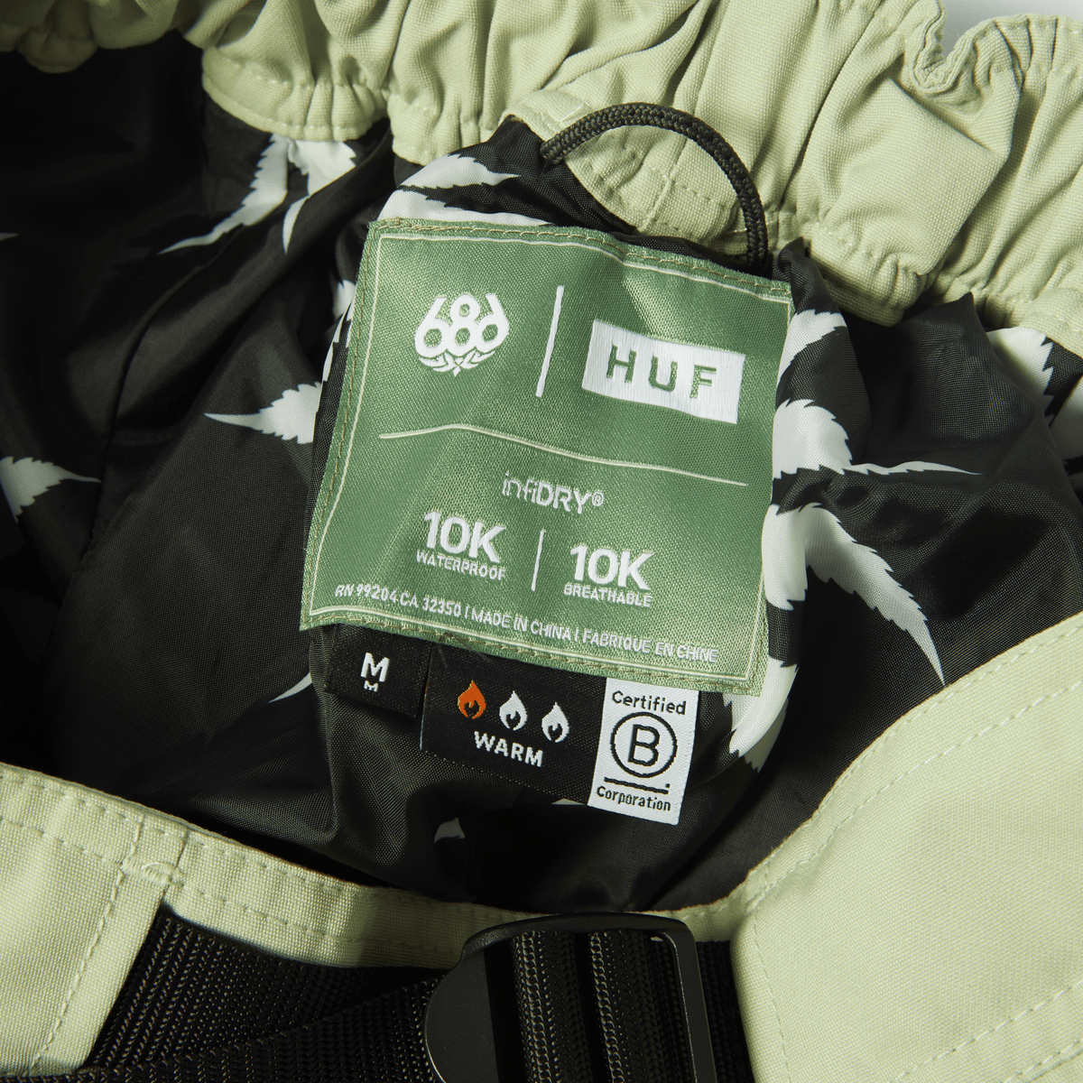 HUF x 686 Double H Shell Pant