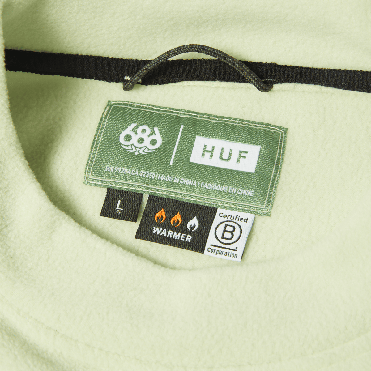 HUF x 686 Fleece Crewneck Sweatshirt