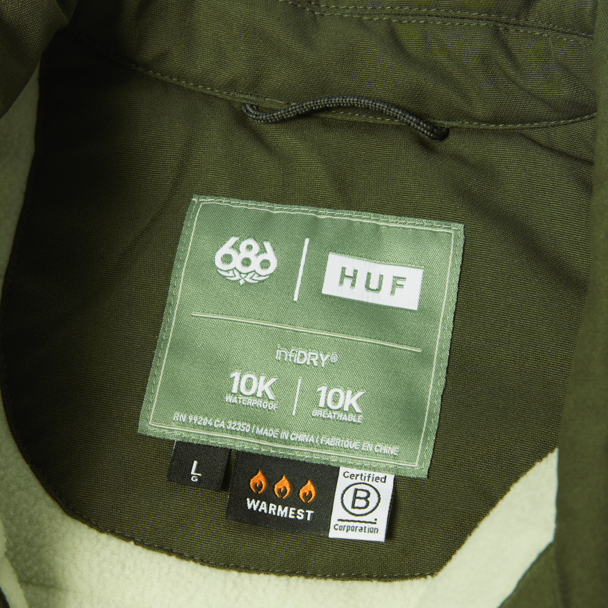 HUF x 686 Puffer Insulated Jacket