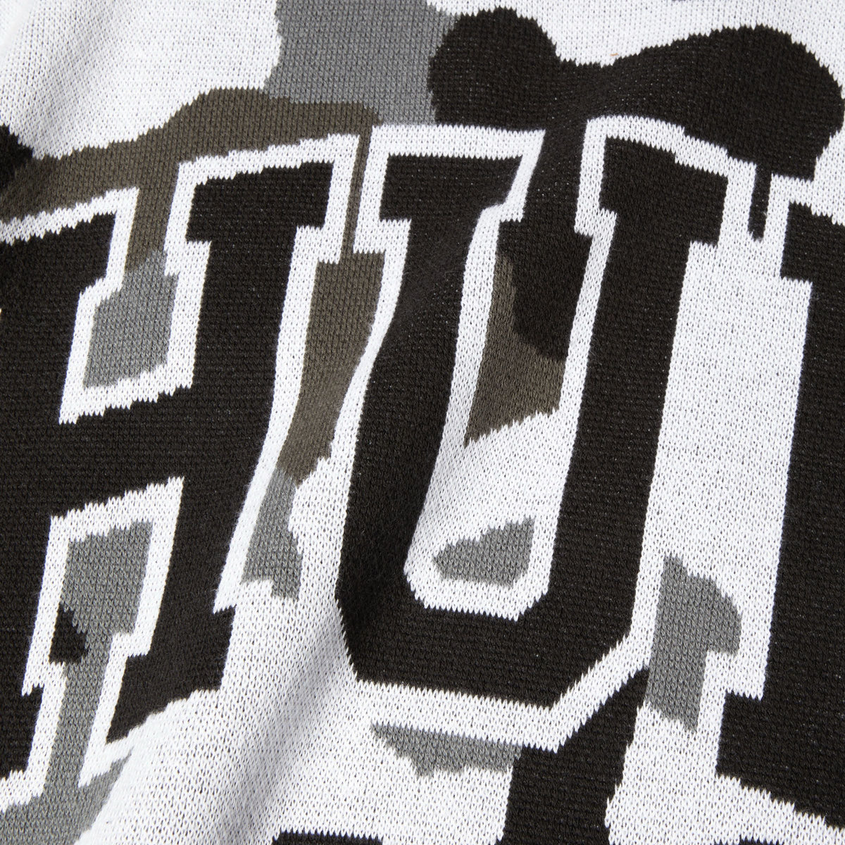 Arch Jacquard Camo Crewneck Sweatshirt