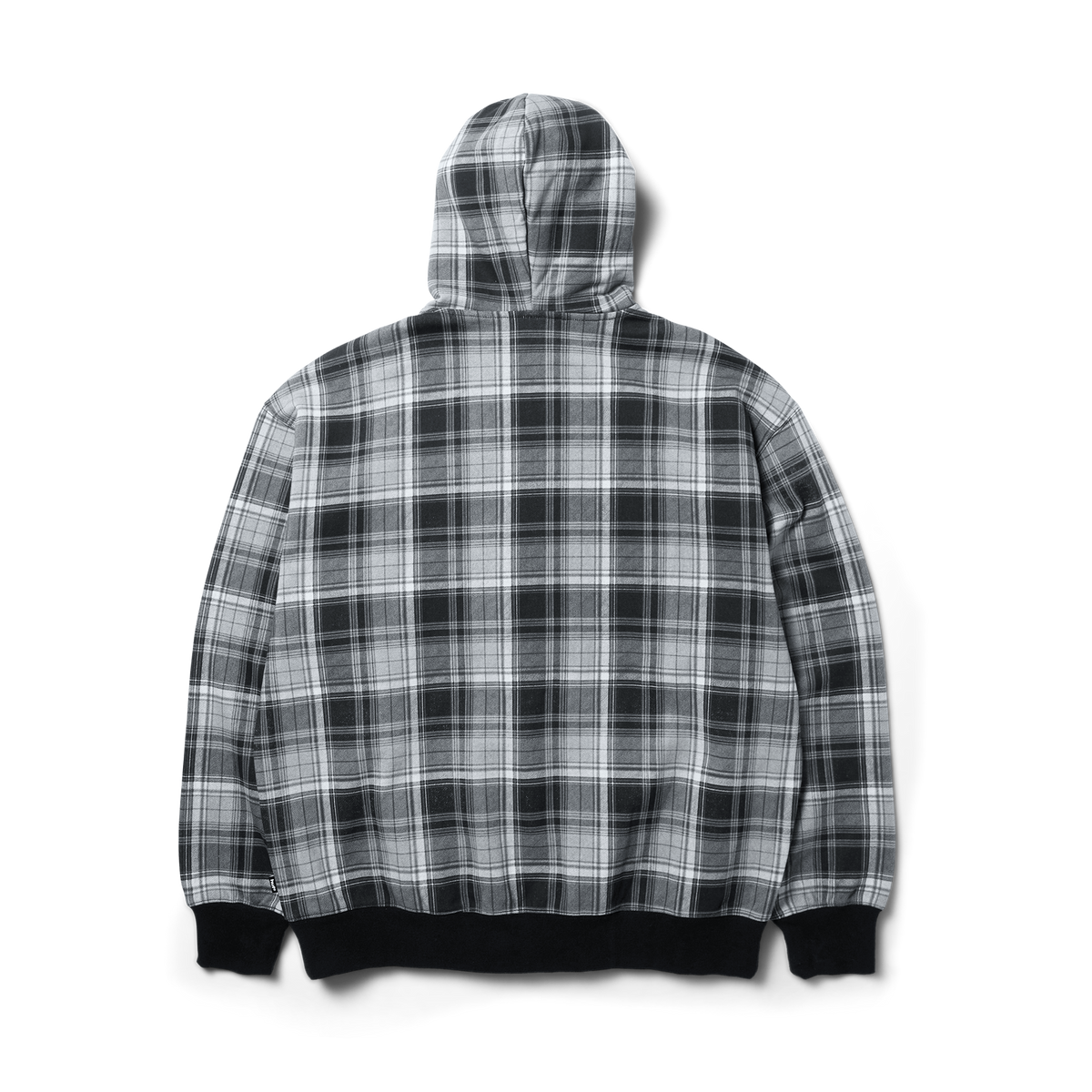 Arch Plaid Full-Zip Heavyweight Hoodie
