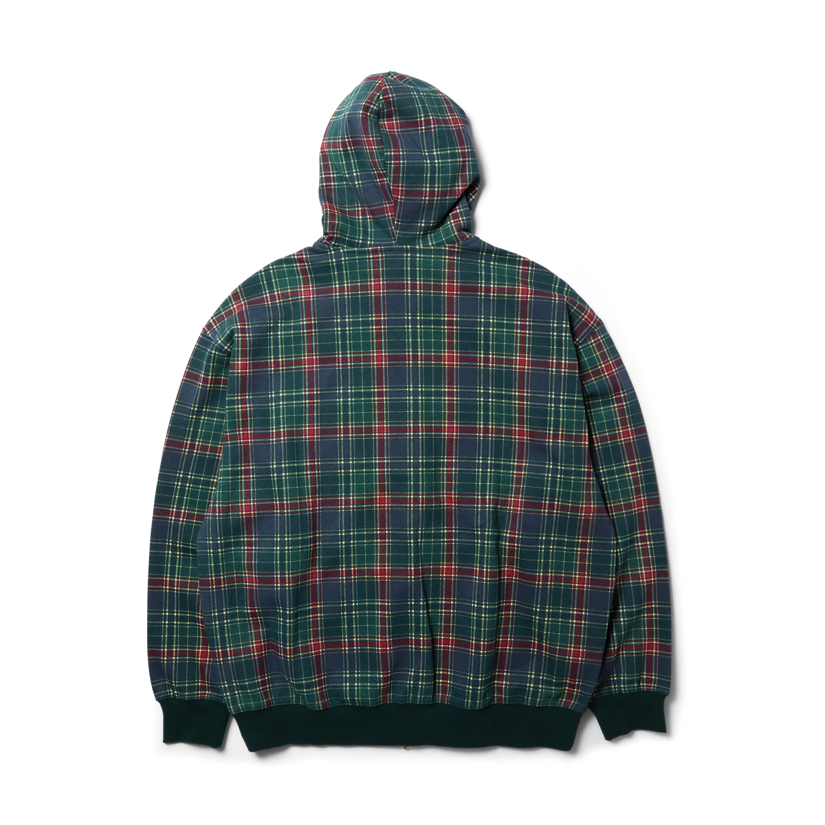 Arch Plaid Full-Zip Heavyweight Hoodie