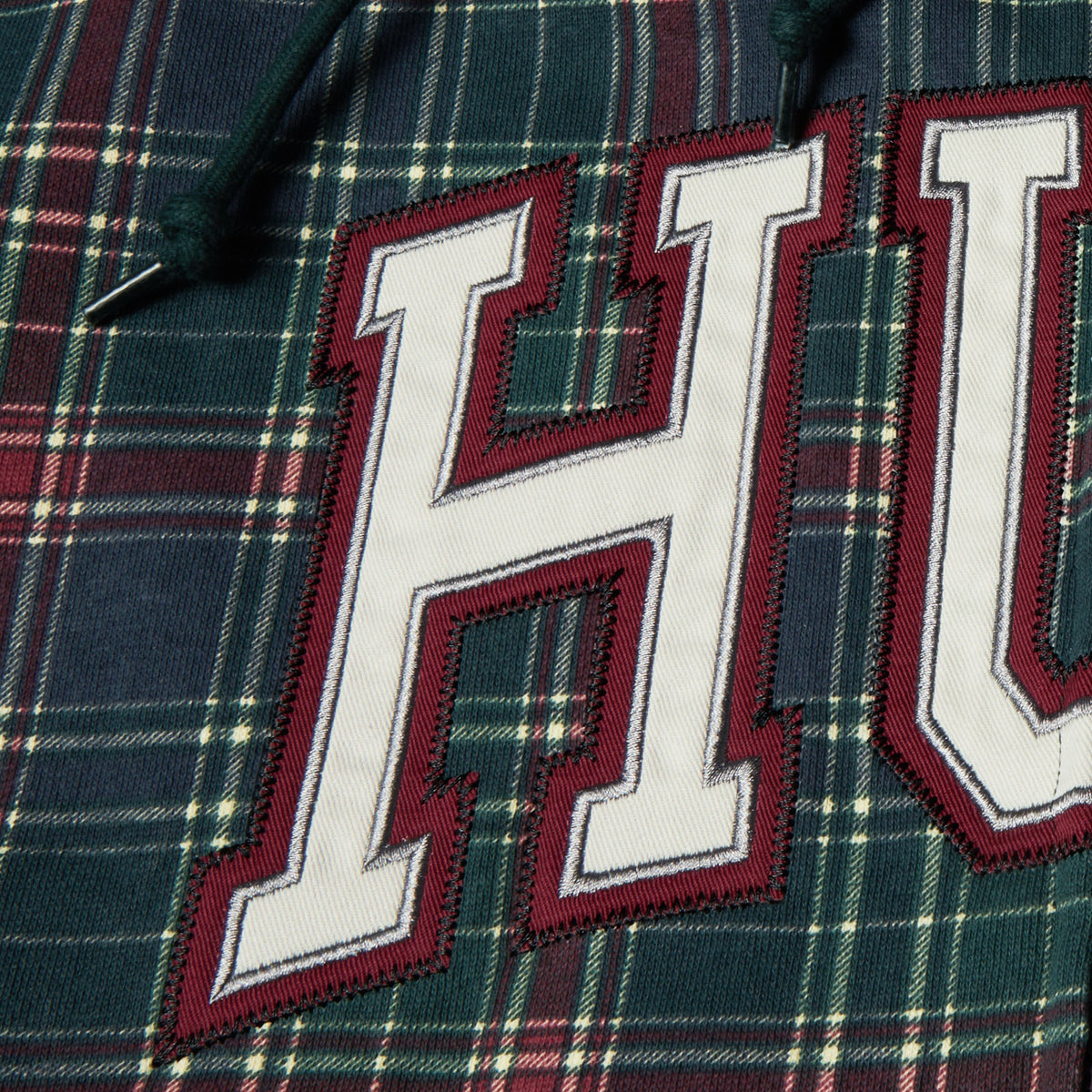 Arch Plaid Full-Zip Heavyweight Hoodie