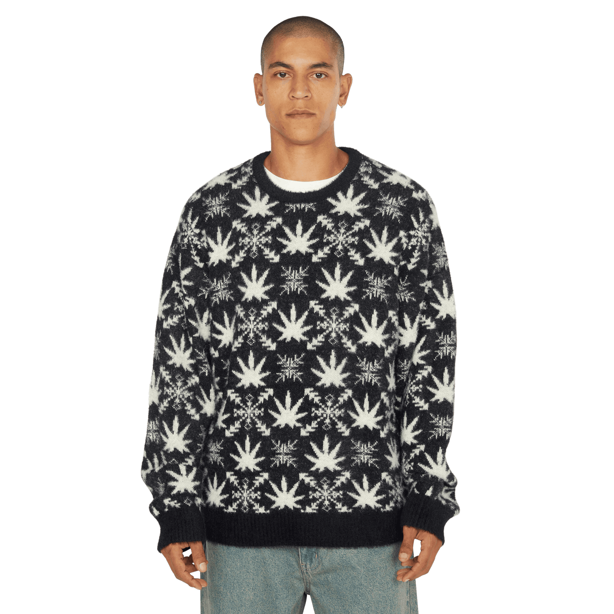 Arctic Plantlife Crewneck Sweater