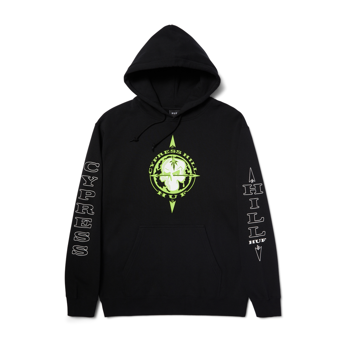 HUF x Cypress Hill Blunted Compass Pullover Hoodie HUF Worldwide