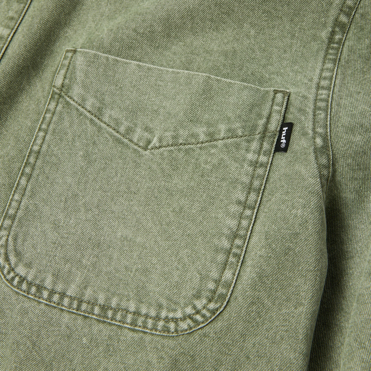 Carson Overdyed Denim Long Sleeve Shirt