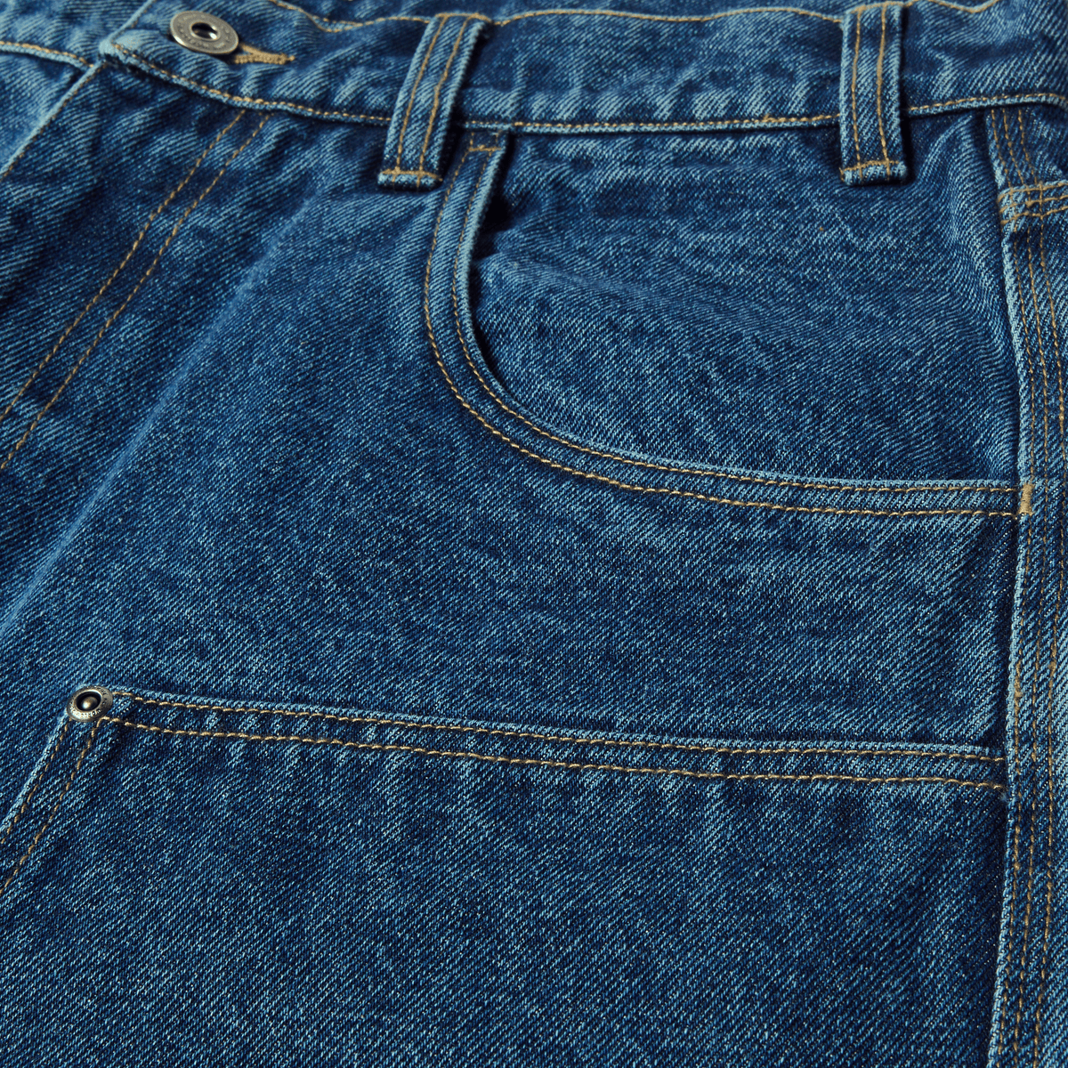 Classic H Double Knee Denim Short