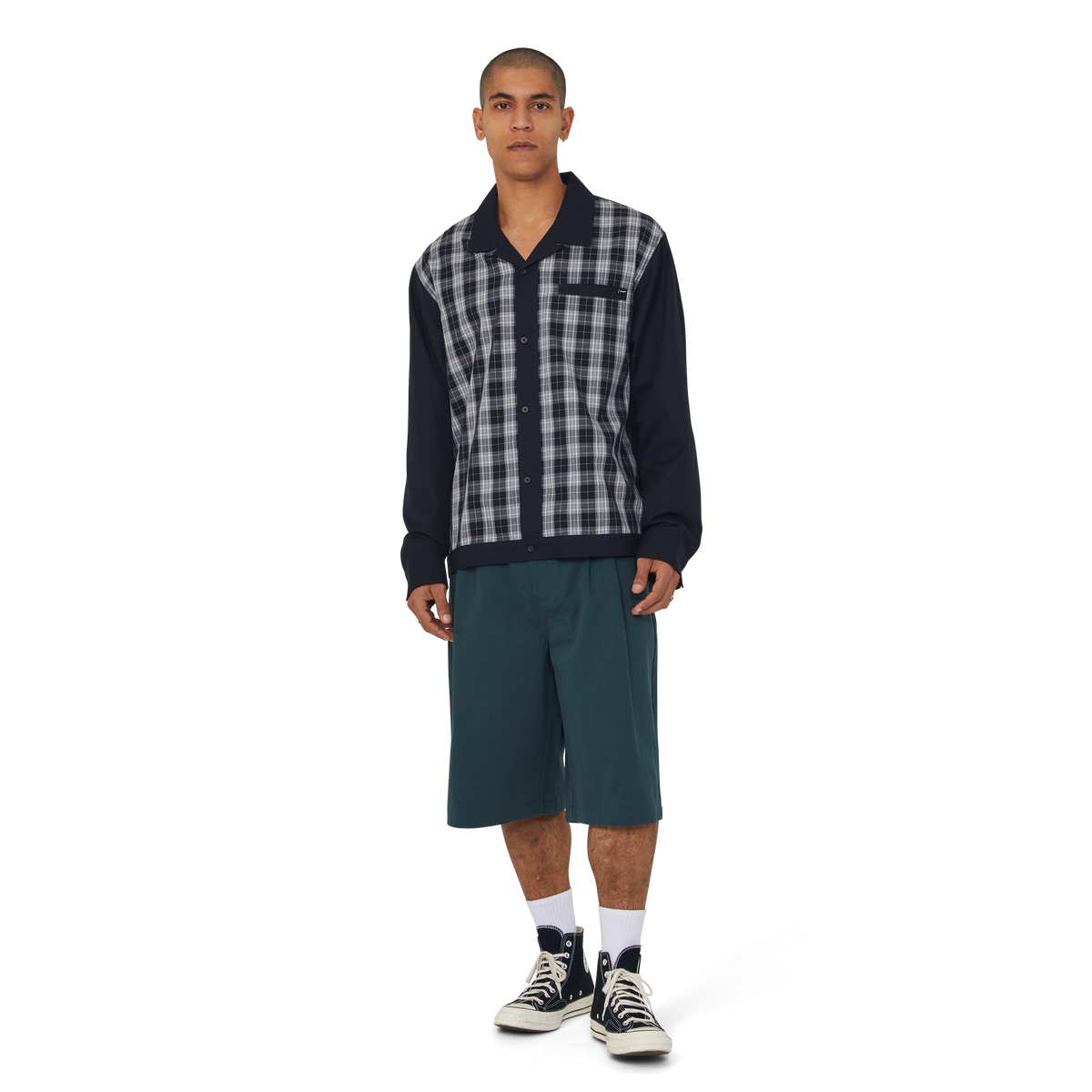 Coolidge Plaid Long Sleeve T-Shirt Shirt