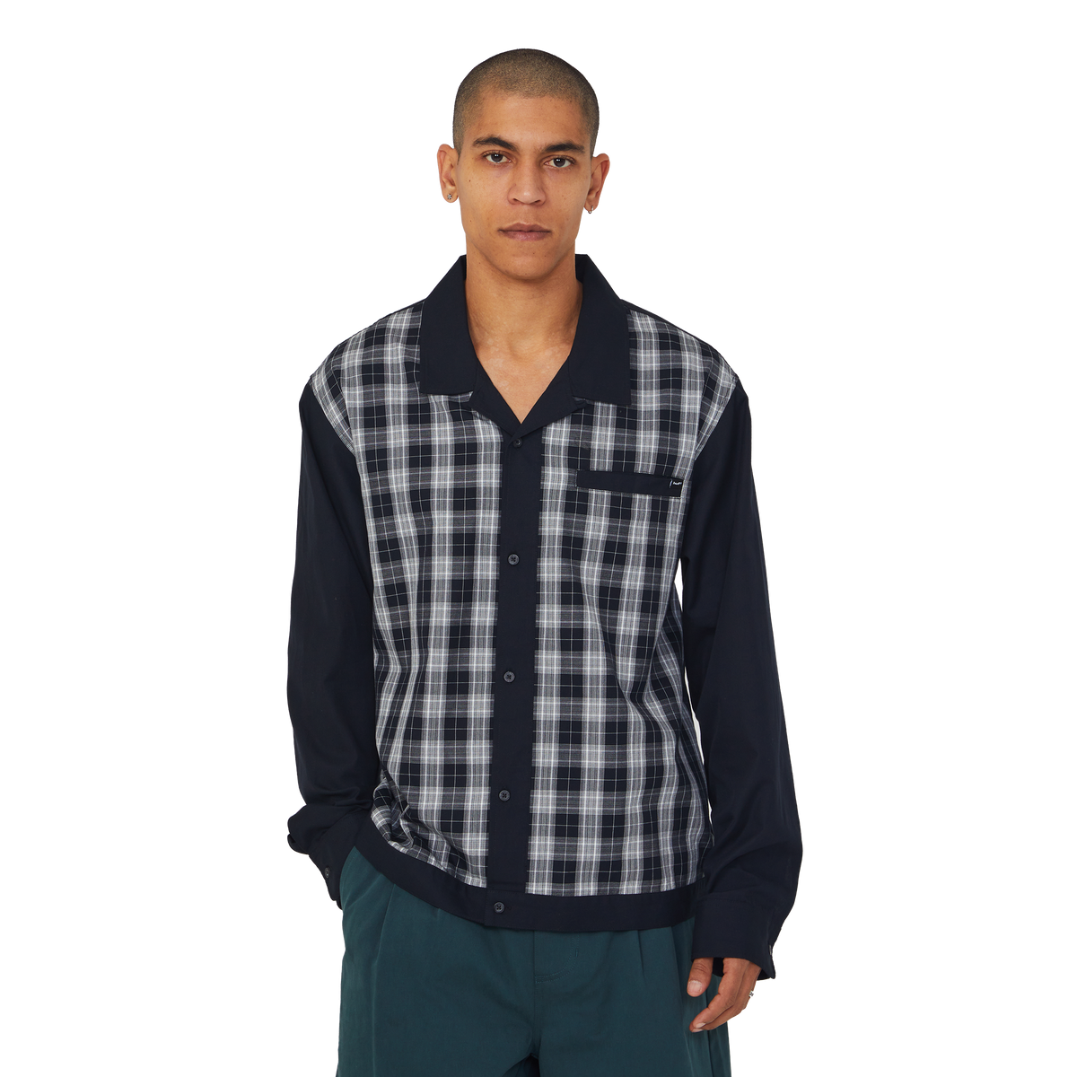 Coolidge Plaid Long Sleeve T-Shirt Shirt