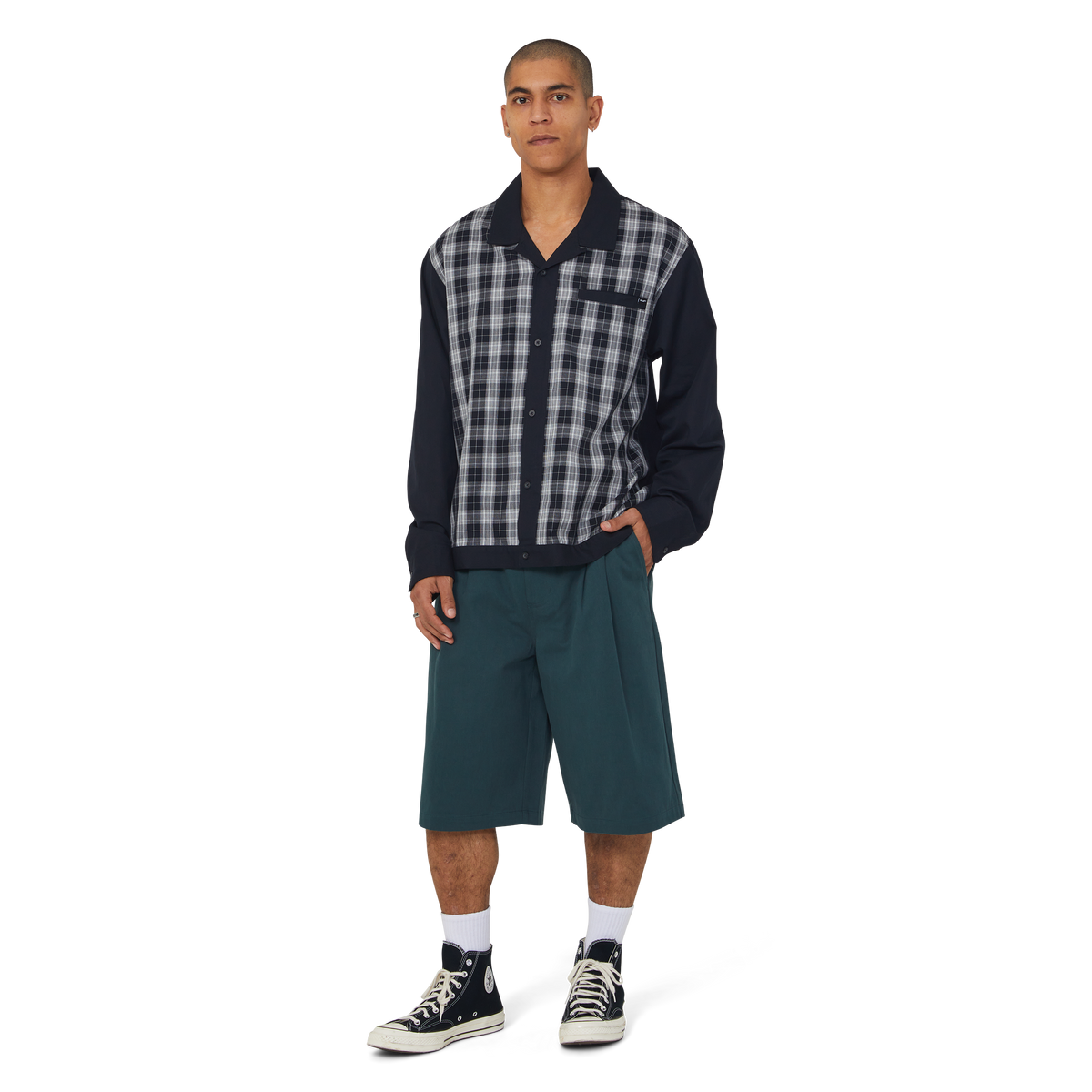 Coolidge Plaid Long Sleeve T-Shirt Shirt