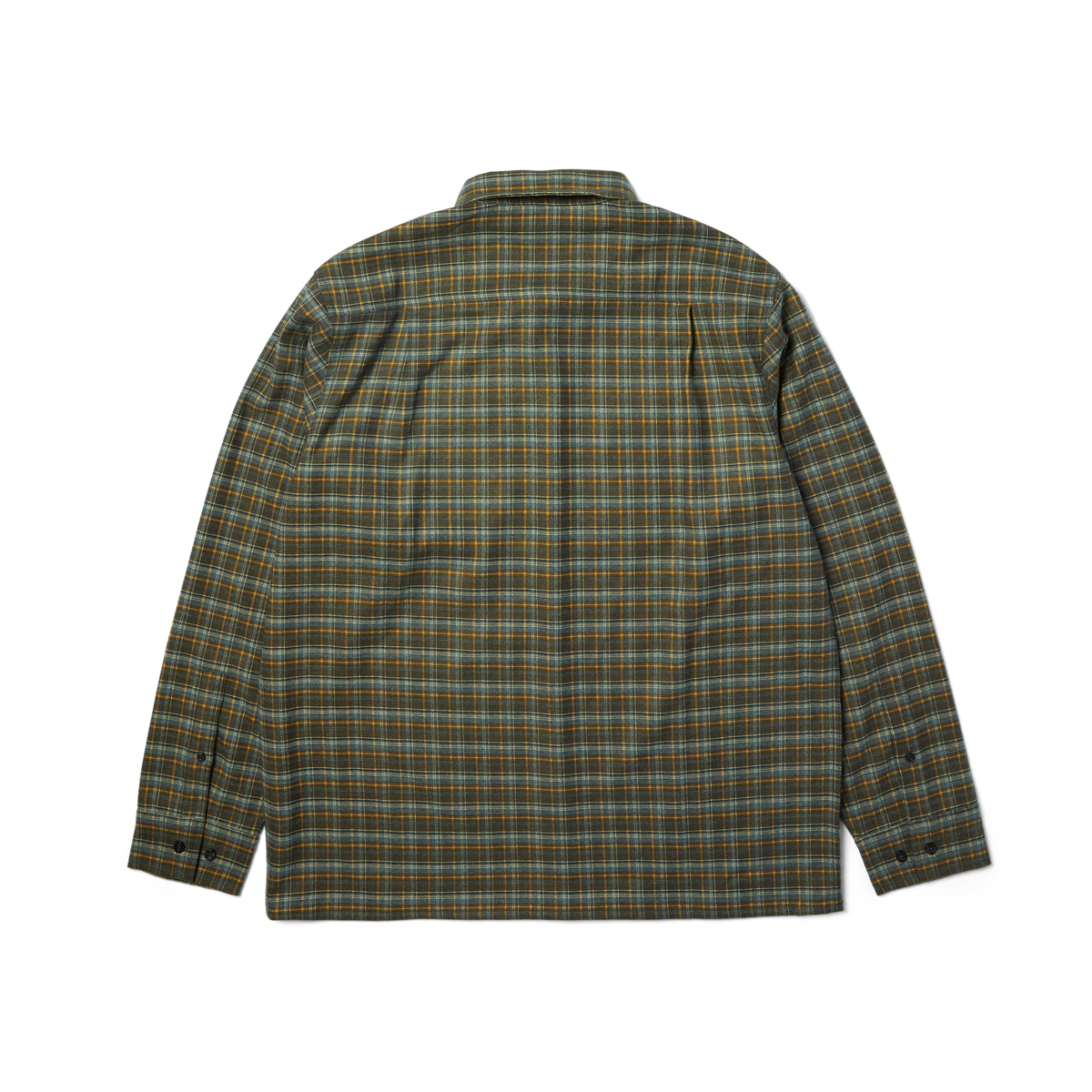 Cross Plaid Long Sleeve Shirt