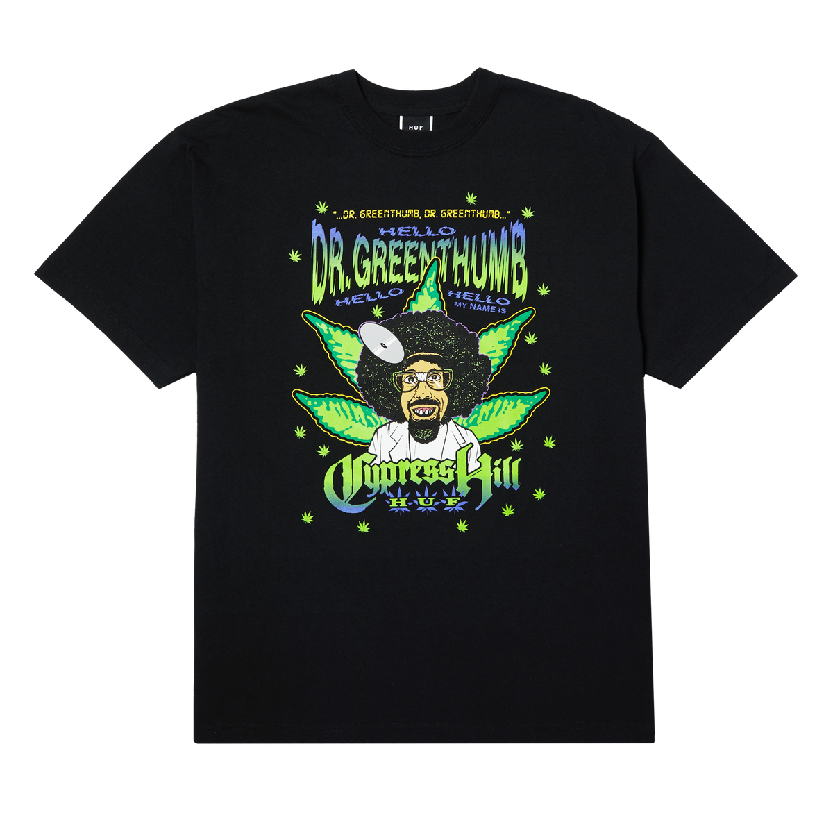 短納期GREEN THUMB S/S WOVEN TOP HUF 新品未使用品 Tシャツ/カットソー(半袖/袖なし)