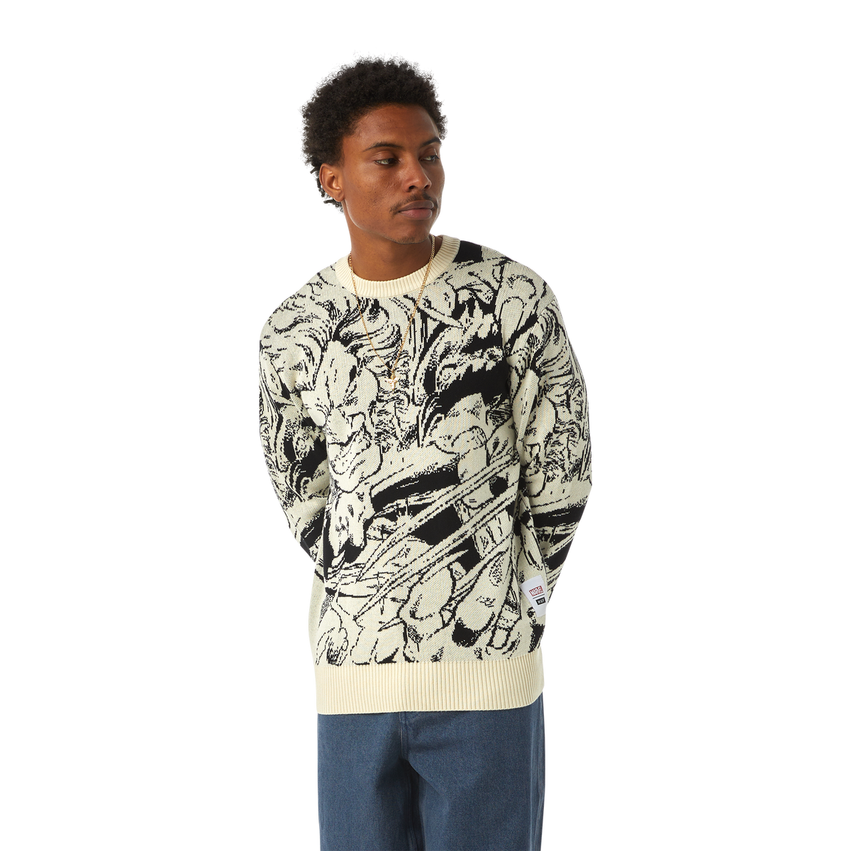 HUF x X-Men Epic Showdown Crew Sweater