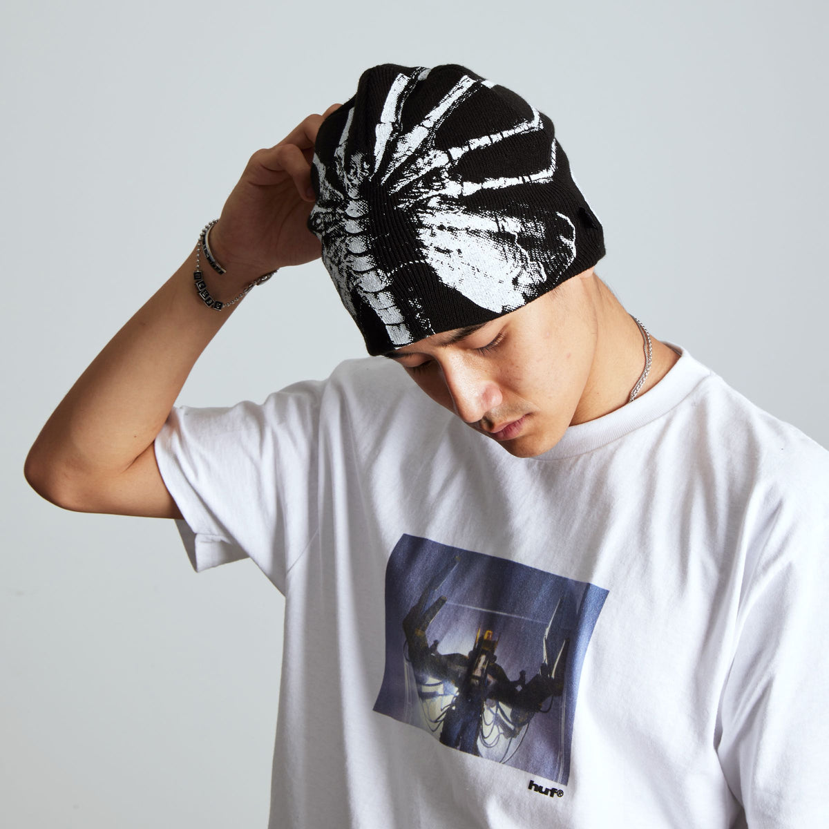 huf x Alien Facehugger Skull Beanie