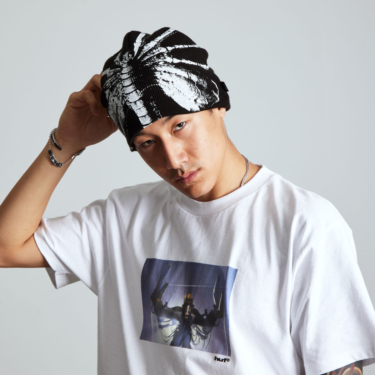 huf x Alien Facehugger Skull Beanie