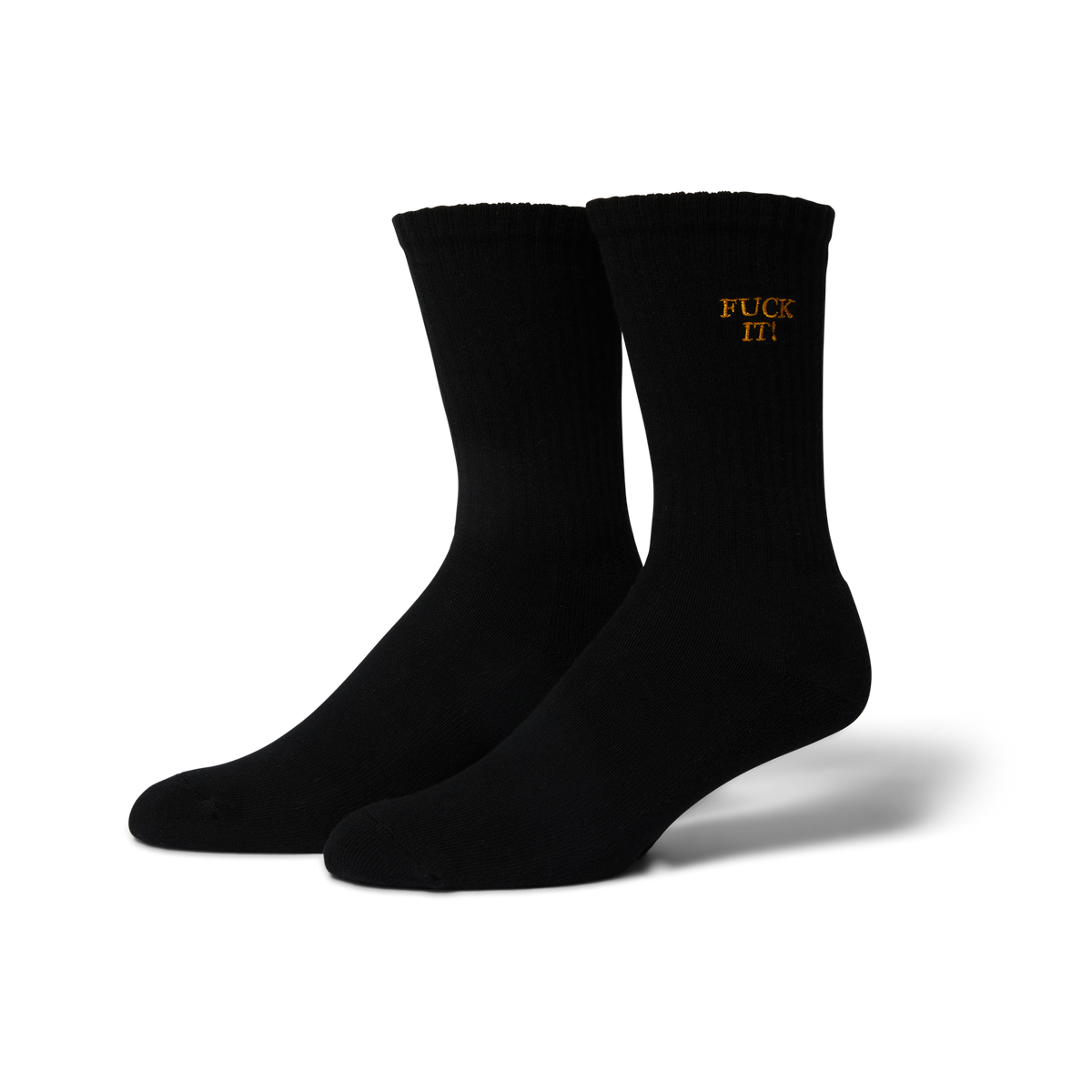 Fuck It Embroidered Sock