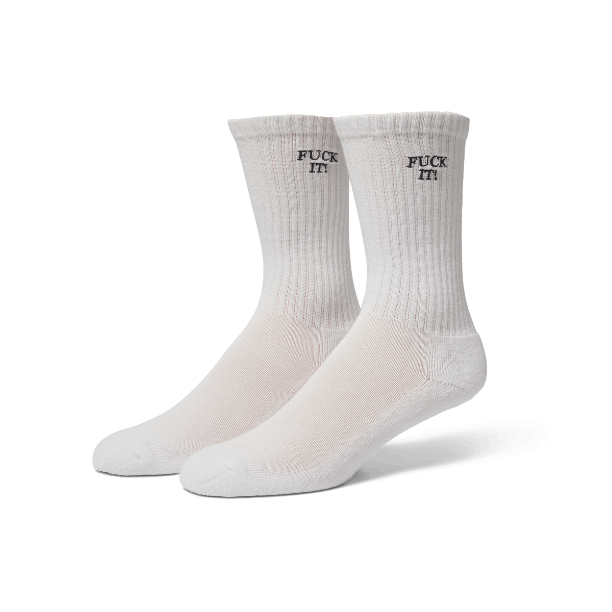 Fuck It Embroidered Sock