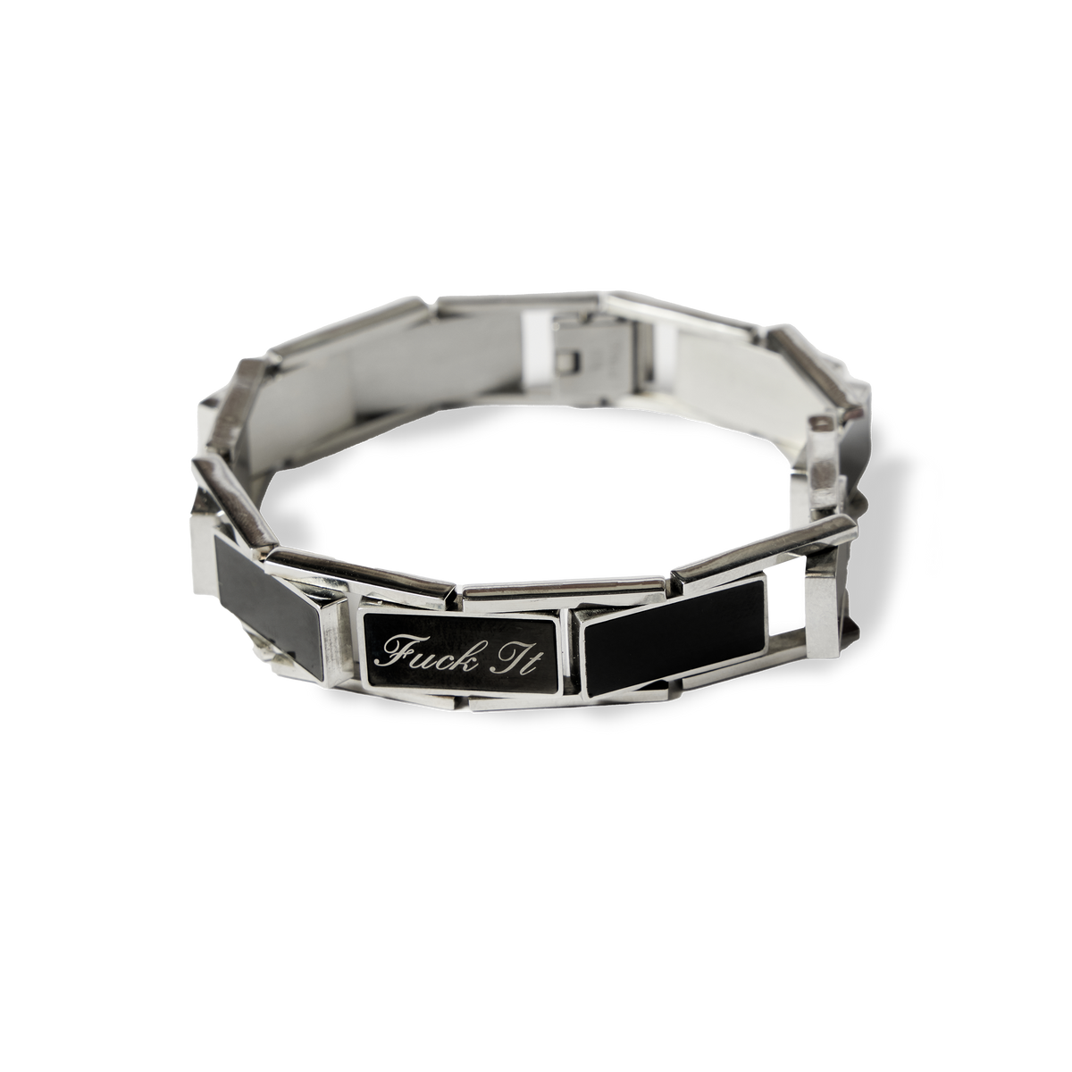 Fuck It Enamel Link Bracelet