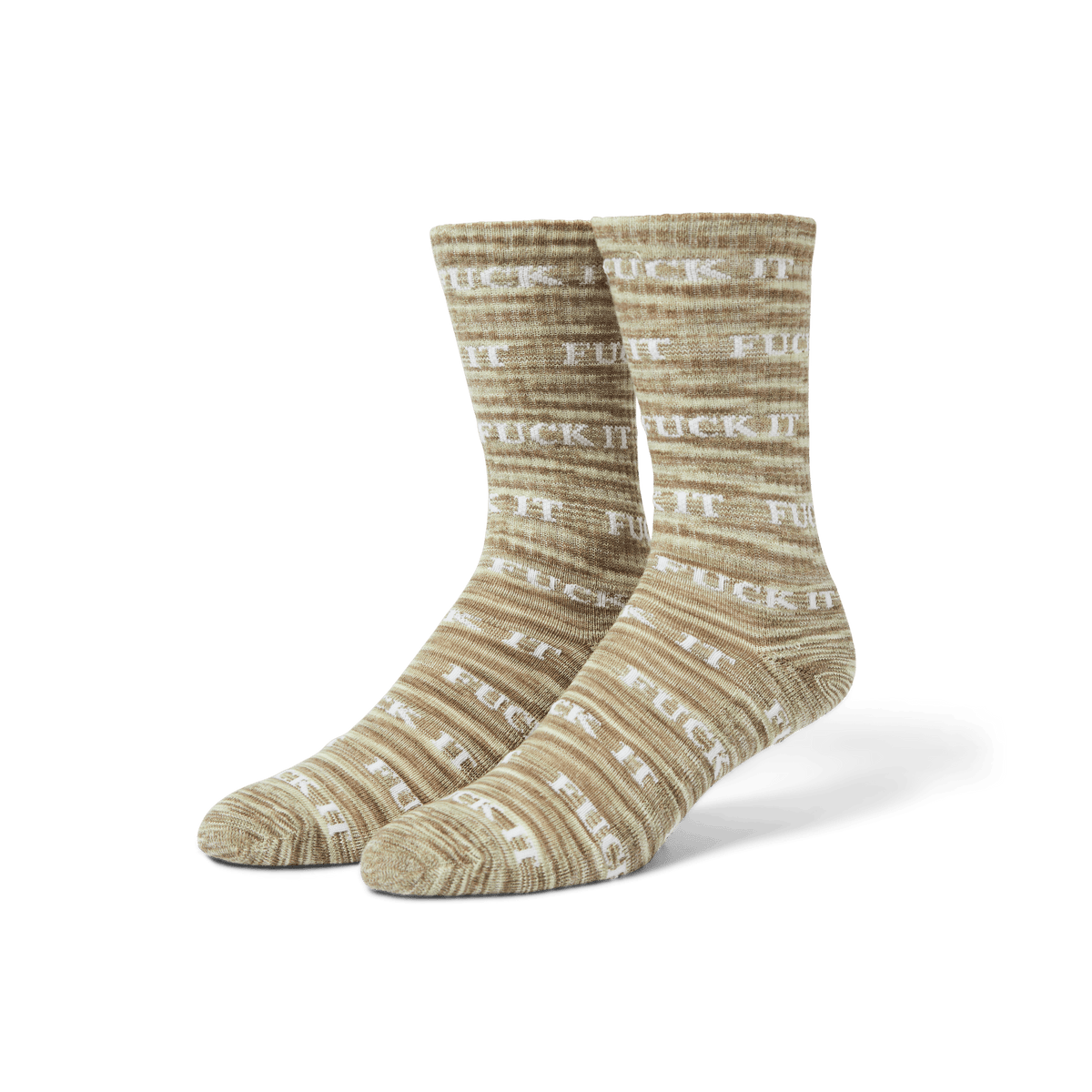 Fuck It Marled Sock