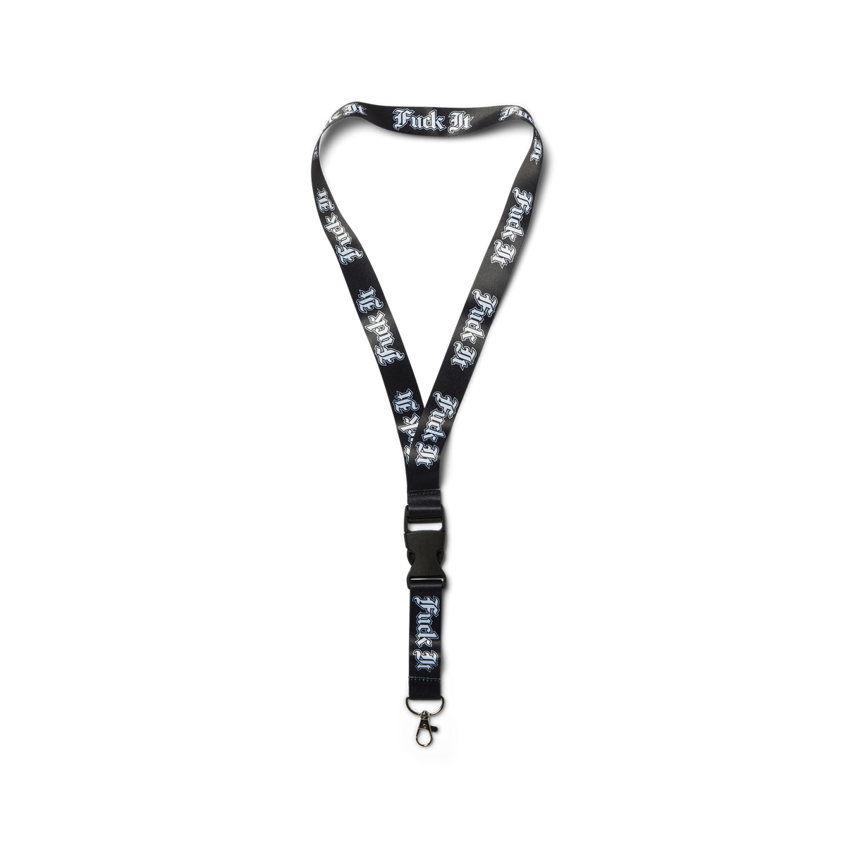 Fuck It Old English Lanyard