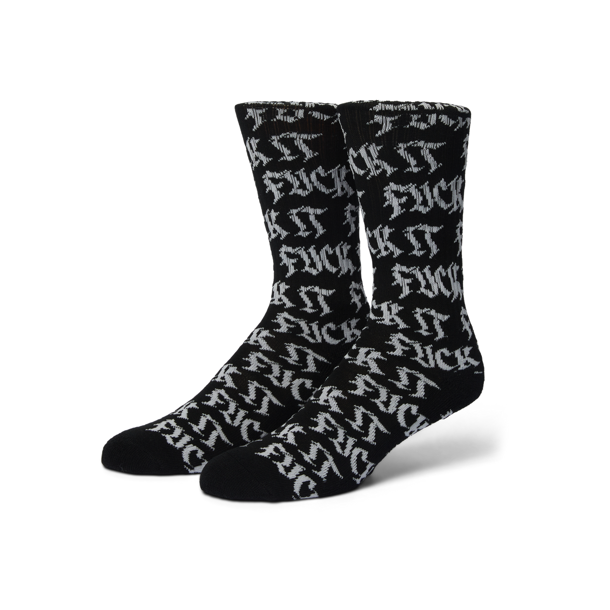 Fuck It Old Style Crew Sock