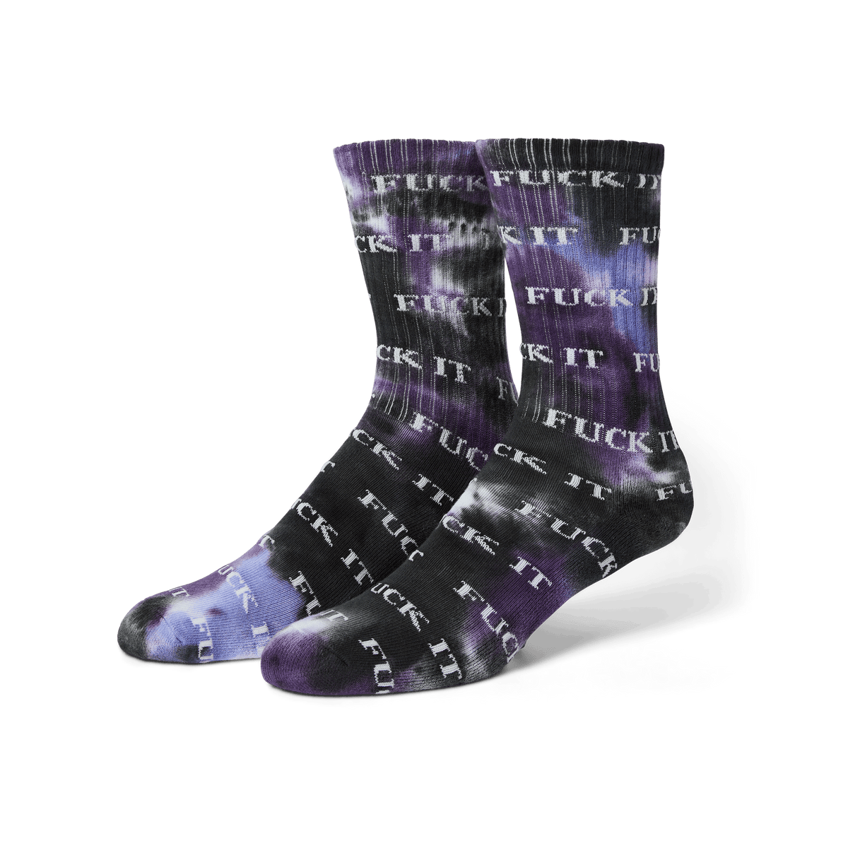 Fuck It Tiedye Sock