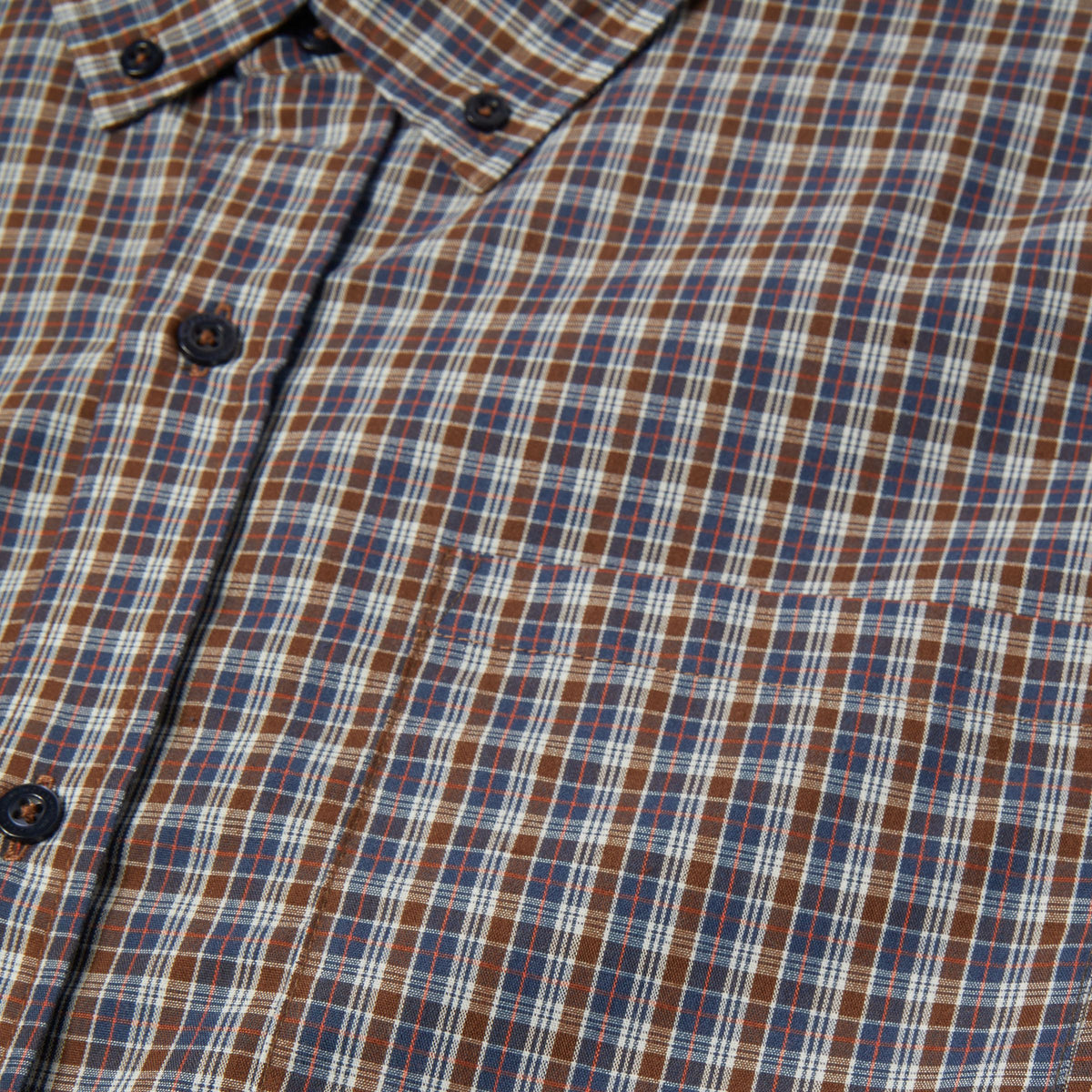 Galaxy Plaid Woven Top