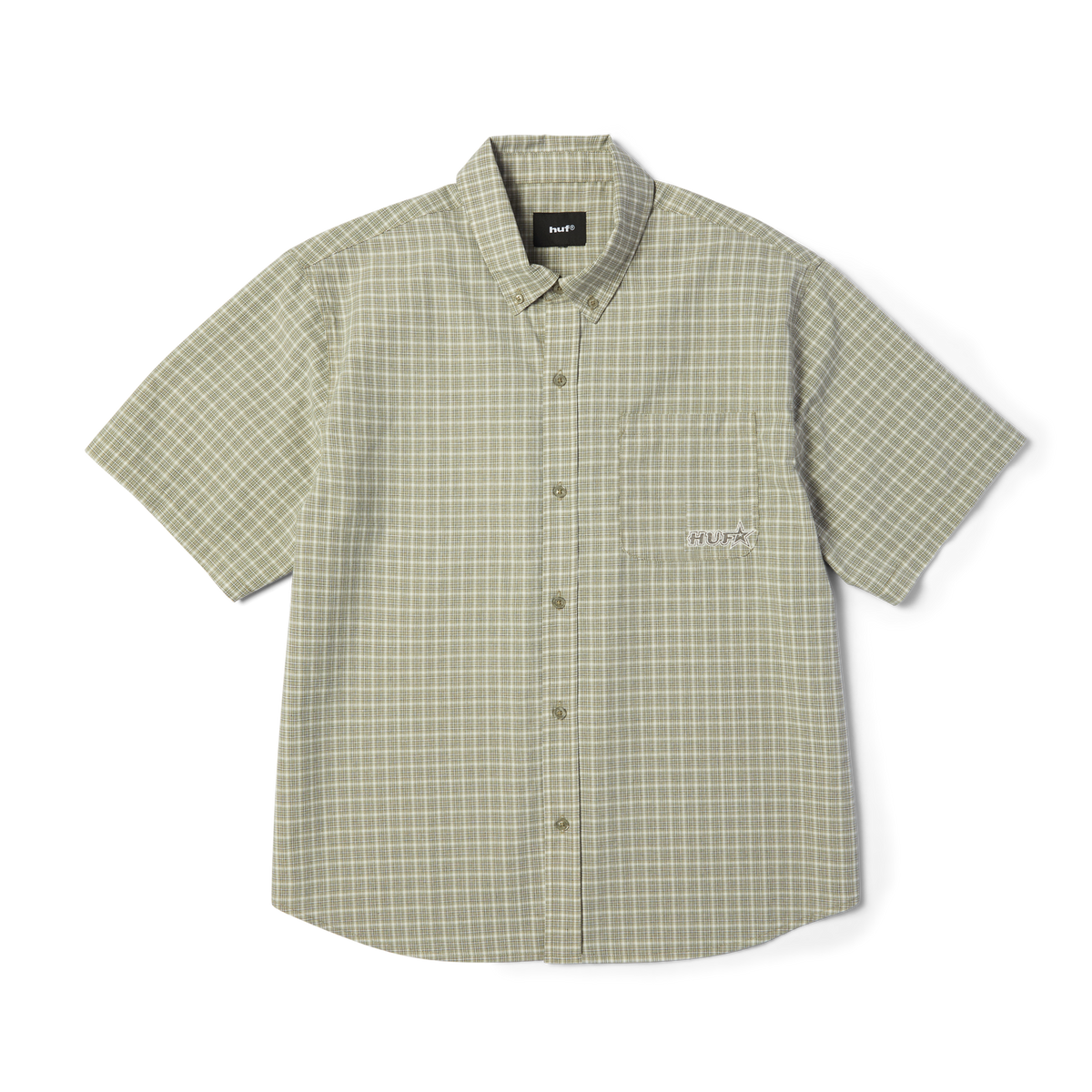 Galaxy Plaid Woven Top