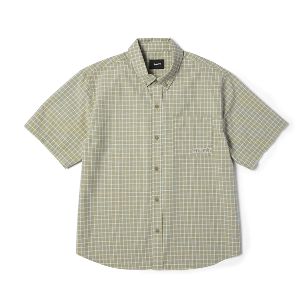 Galaxy Plaid Woven Top