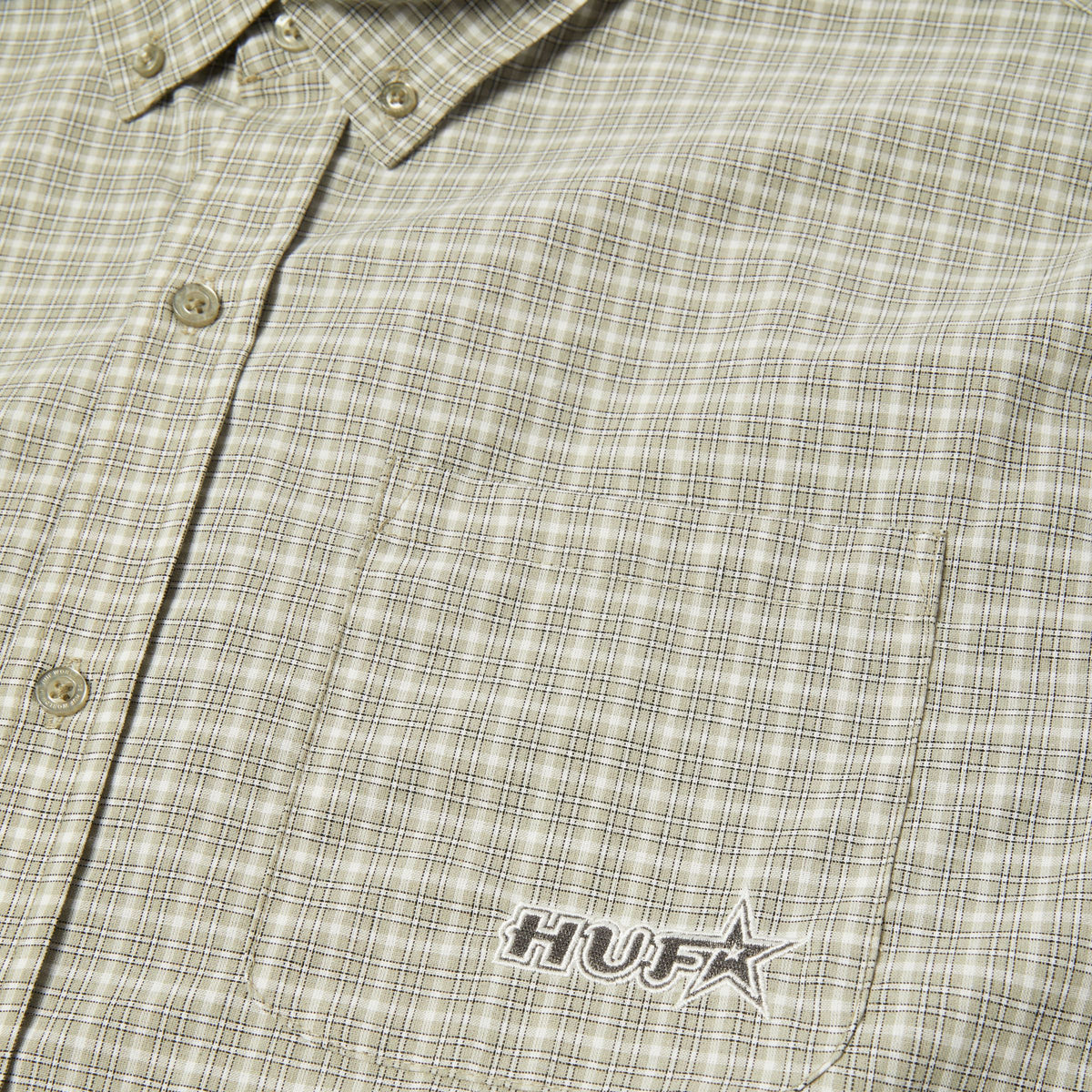 Galaxy Plaid Woven Top