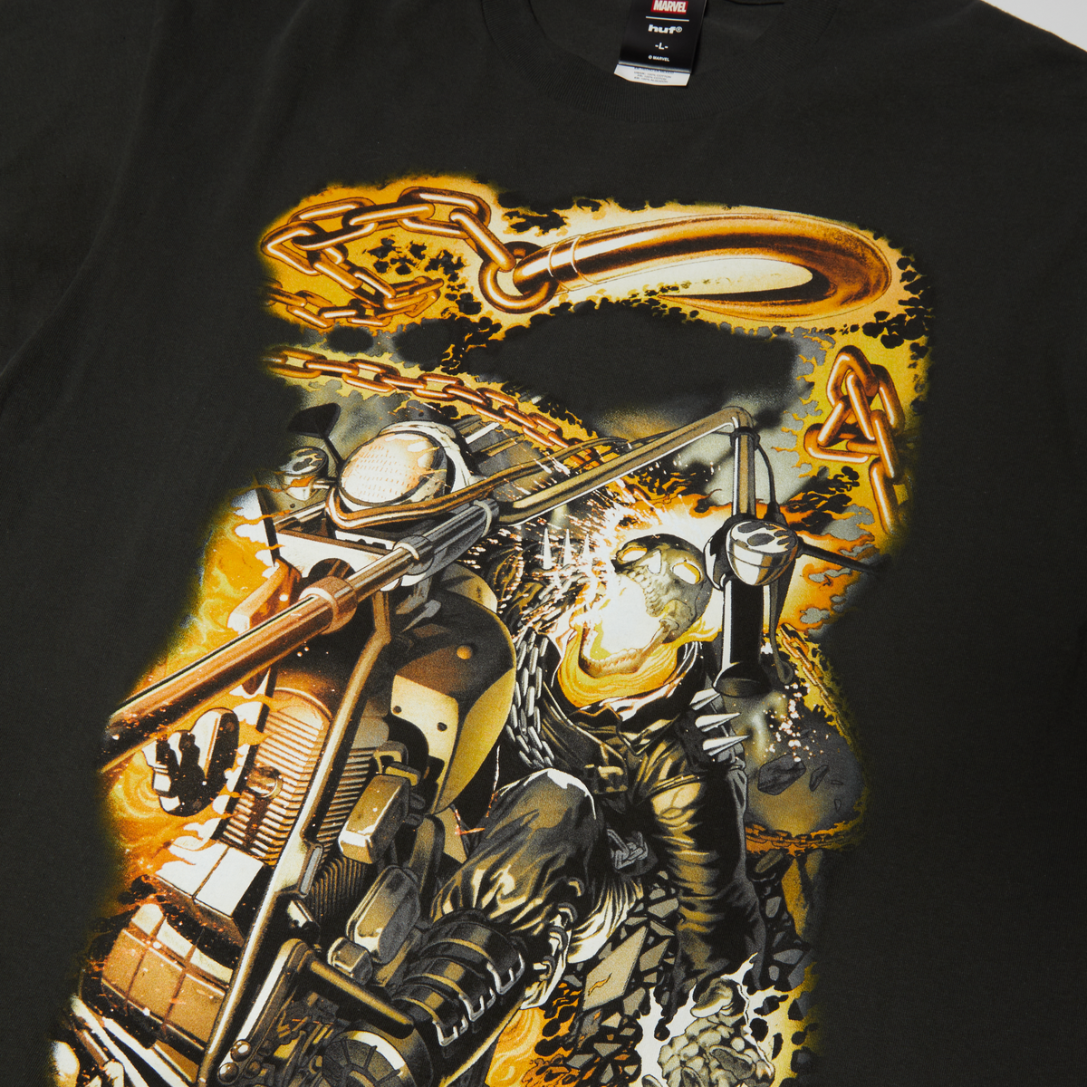 HUF x Marvel Ghost Rider Vengeance T-Shirt – HUF Worldwide HUF x Marvel Ghost Rider Vengeance T-Shirt – HUF Worldwide