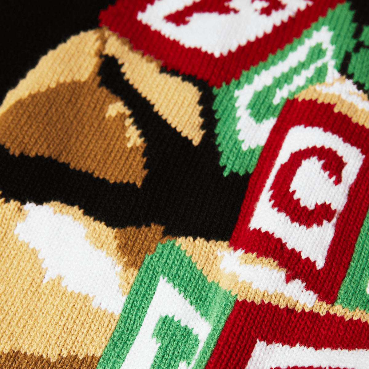 Gift Bear Intarsia Sweater