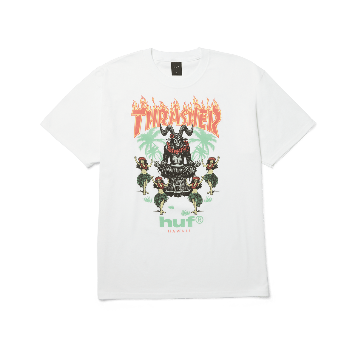 HUF x Thrasher Goat Luau T-Shirt
