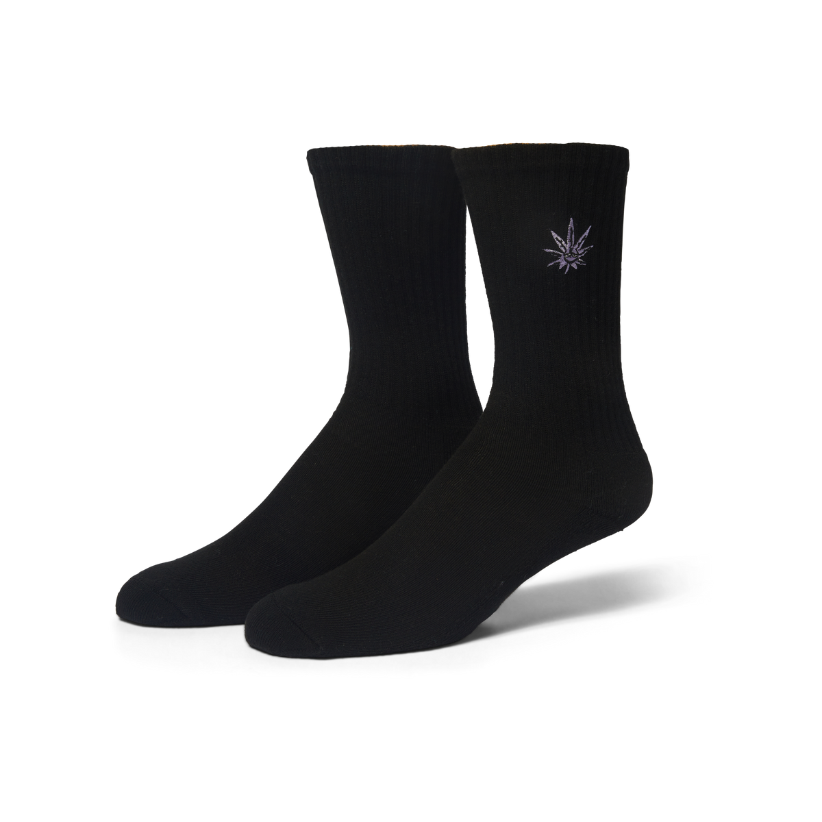 Green Buddy Embroidered Sock