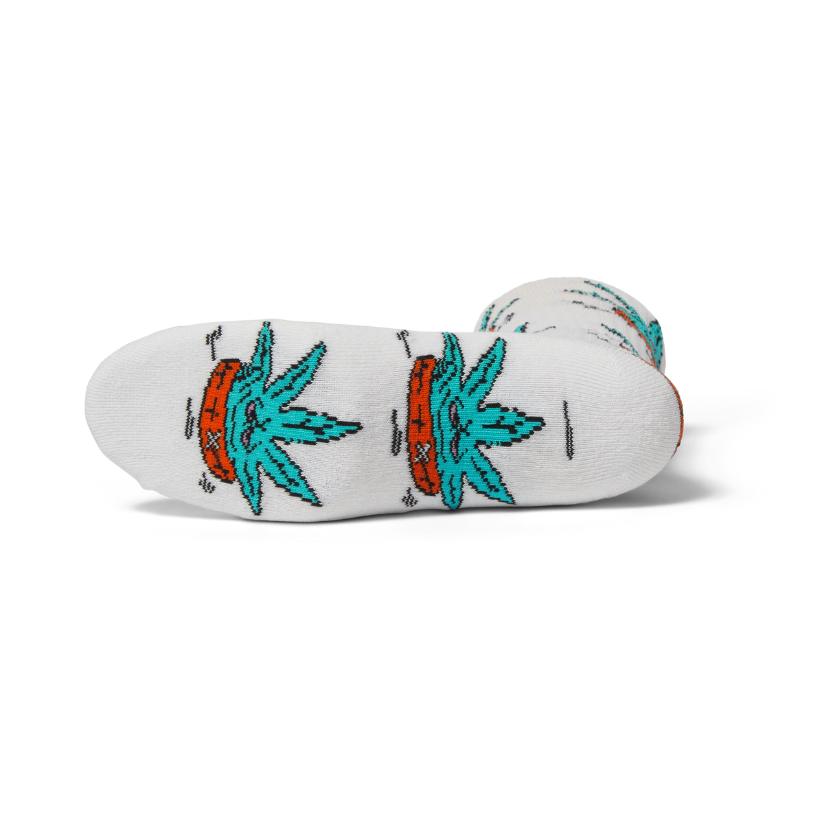 Green Buddy Floatie Crew Sock